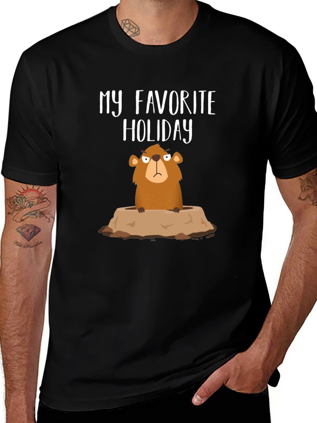My Favorite Holiday Groundhog Day T-Shirt