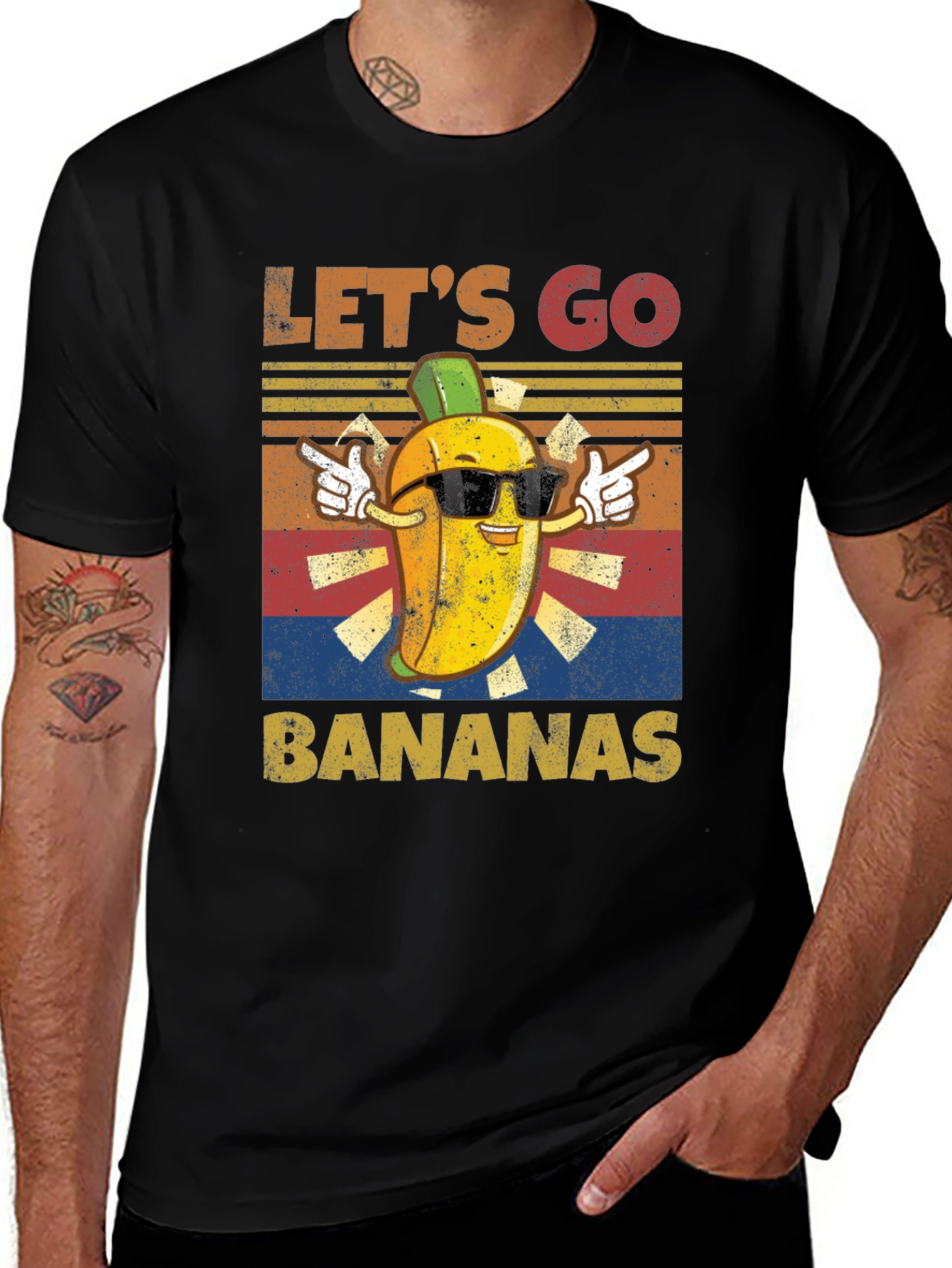 Variant 3 of Let's Go Bananas T-Shirt