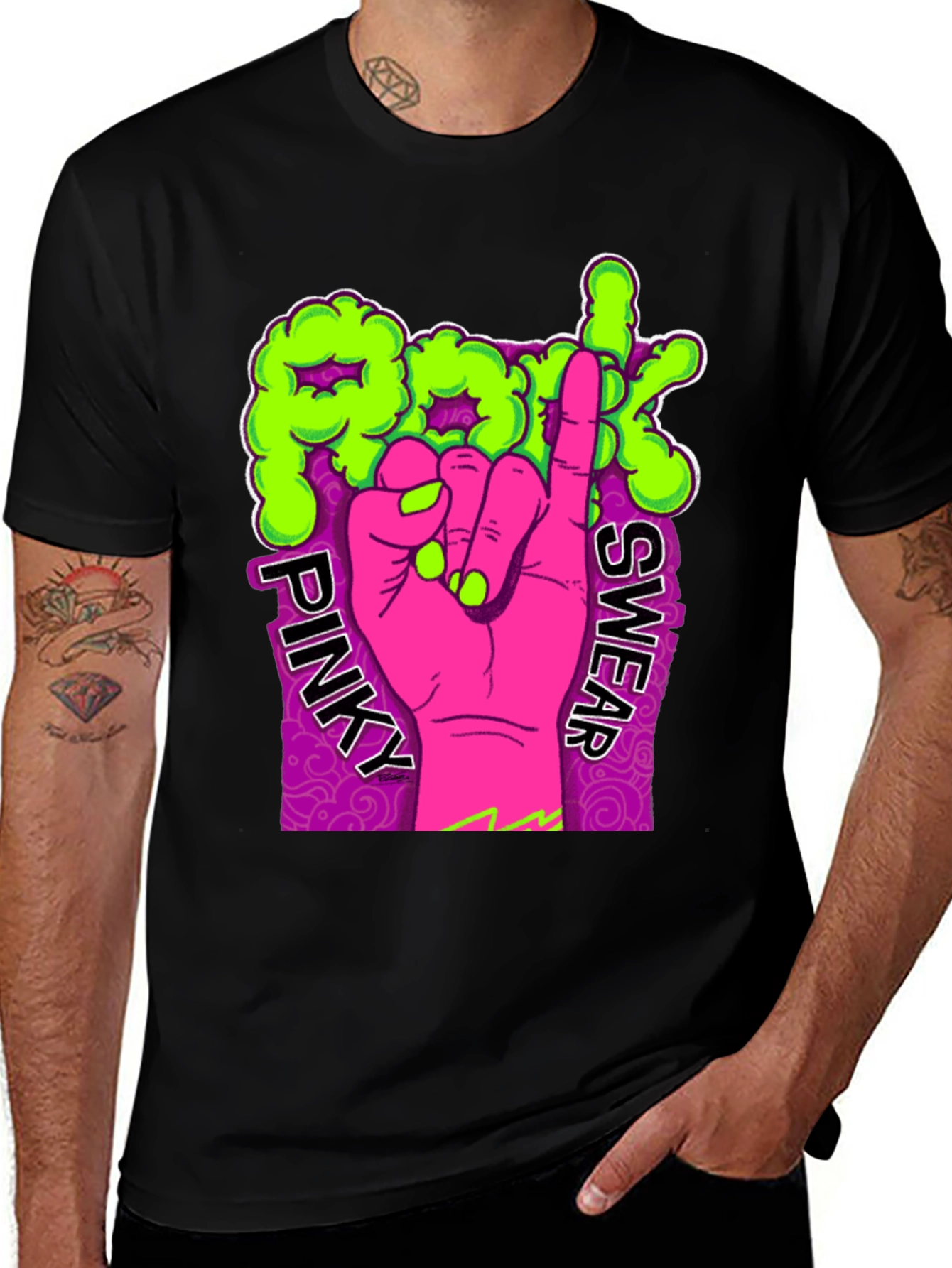 Variant 10 of Pinky Swear Graphic T-Shirt