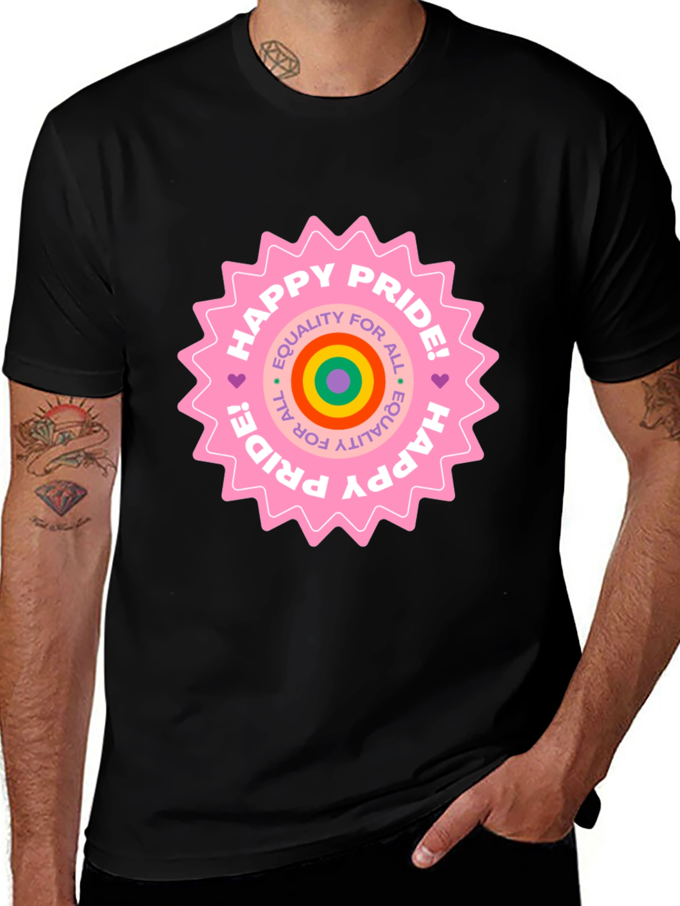 Variant 25 of Happy Pride Equality T-Shirt