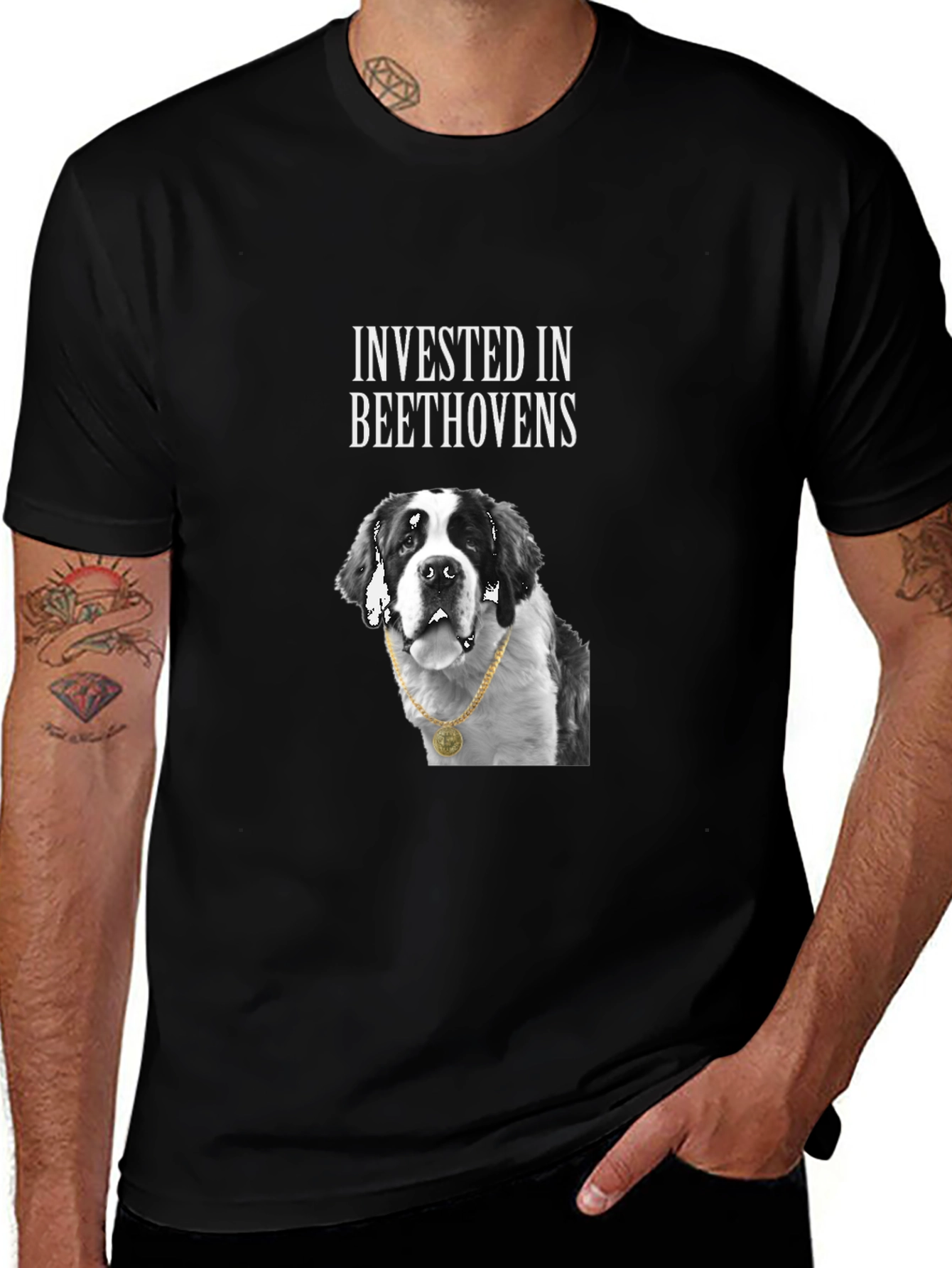 Invested in Beethovens Dog T-Shirt