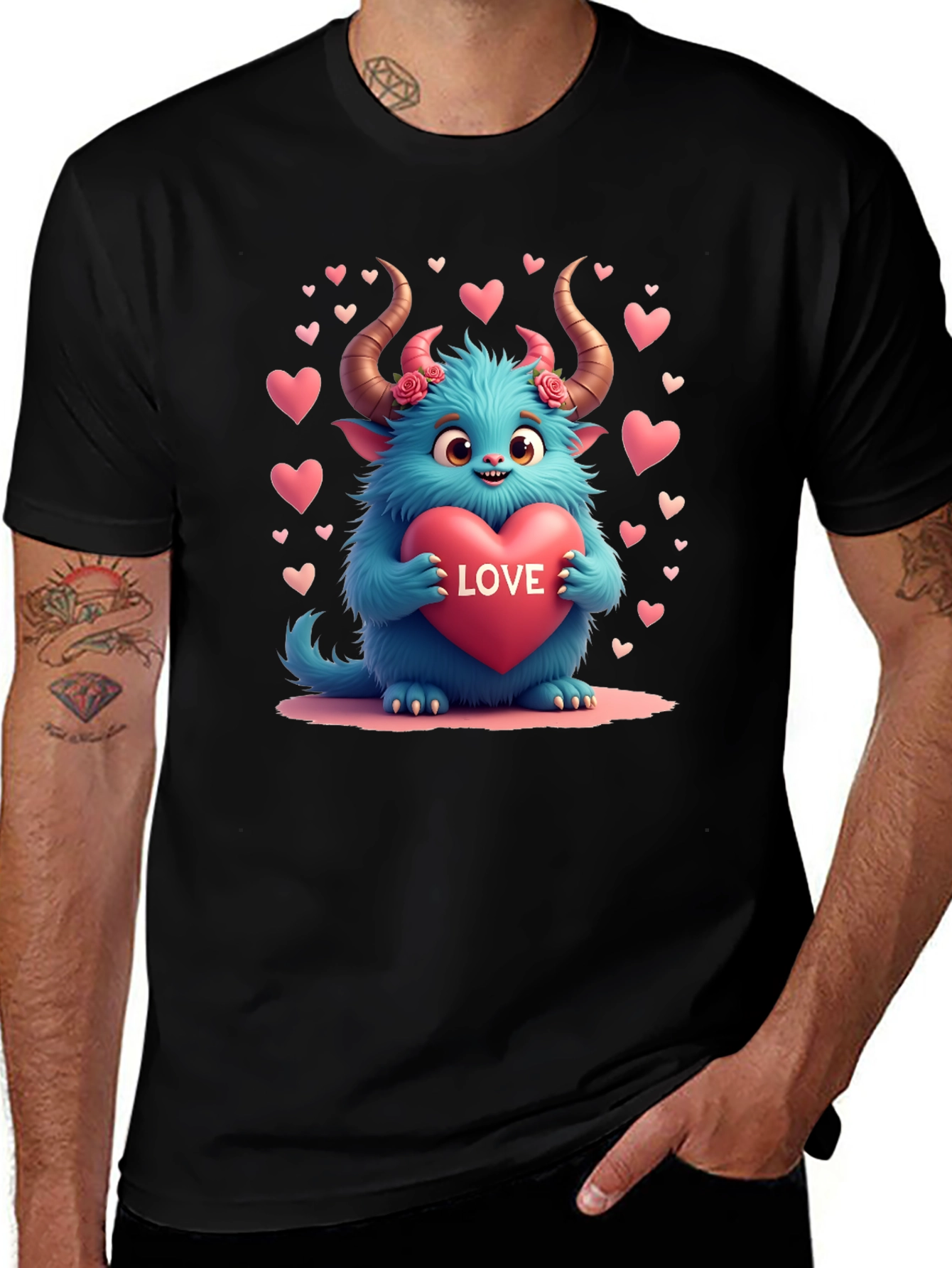 Variant 24 of Monster Love T-Shirt - Valentine's Day Special