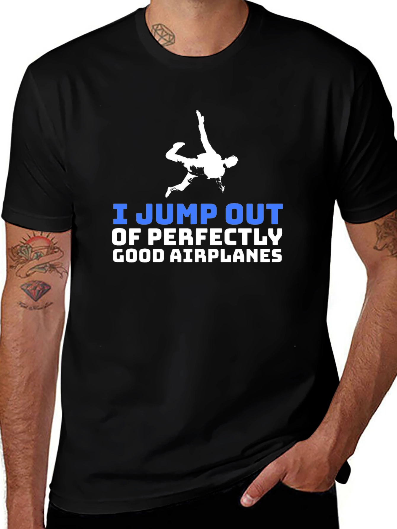 Variant 13 of I Jump Out of Perfectly Good Airplanes T-Shirt