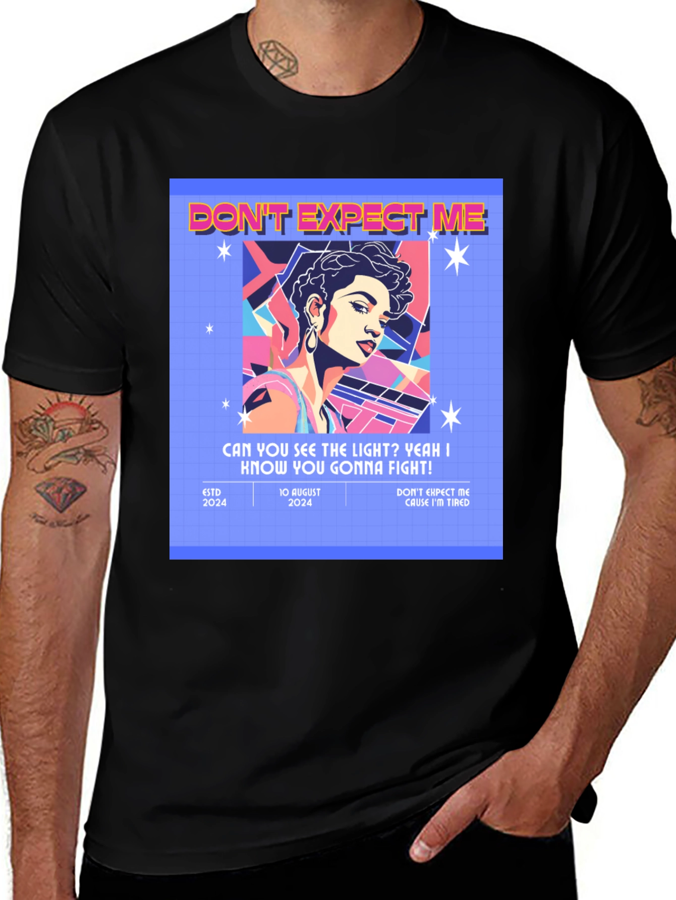 Variant 15 of Don't Expect Me Graphic Tee