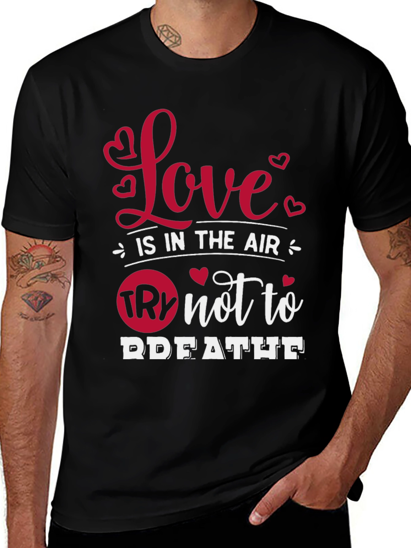 Love is in the Air T-Shirt - Funny Valentine's Day Tee