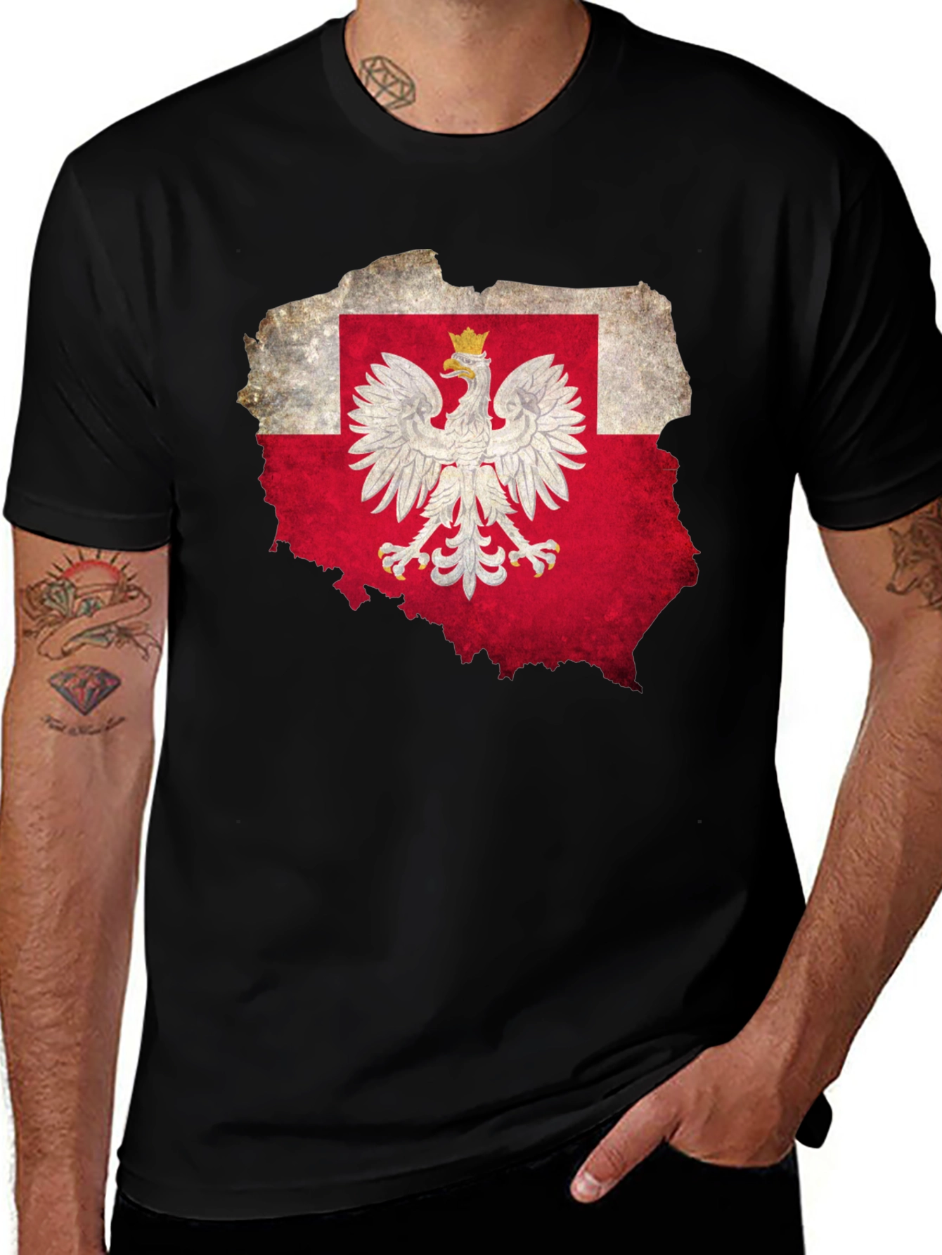 Poland Flag Eagle T-Shirt