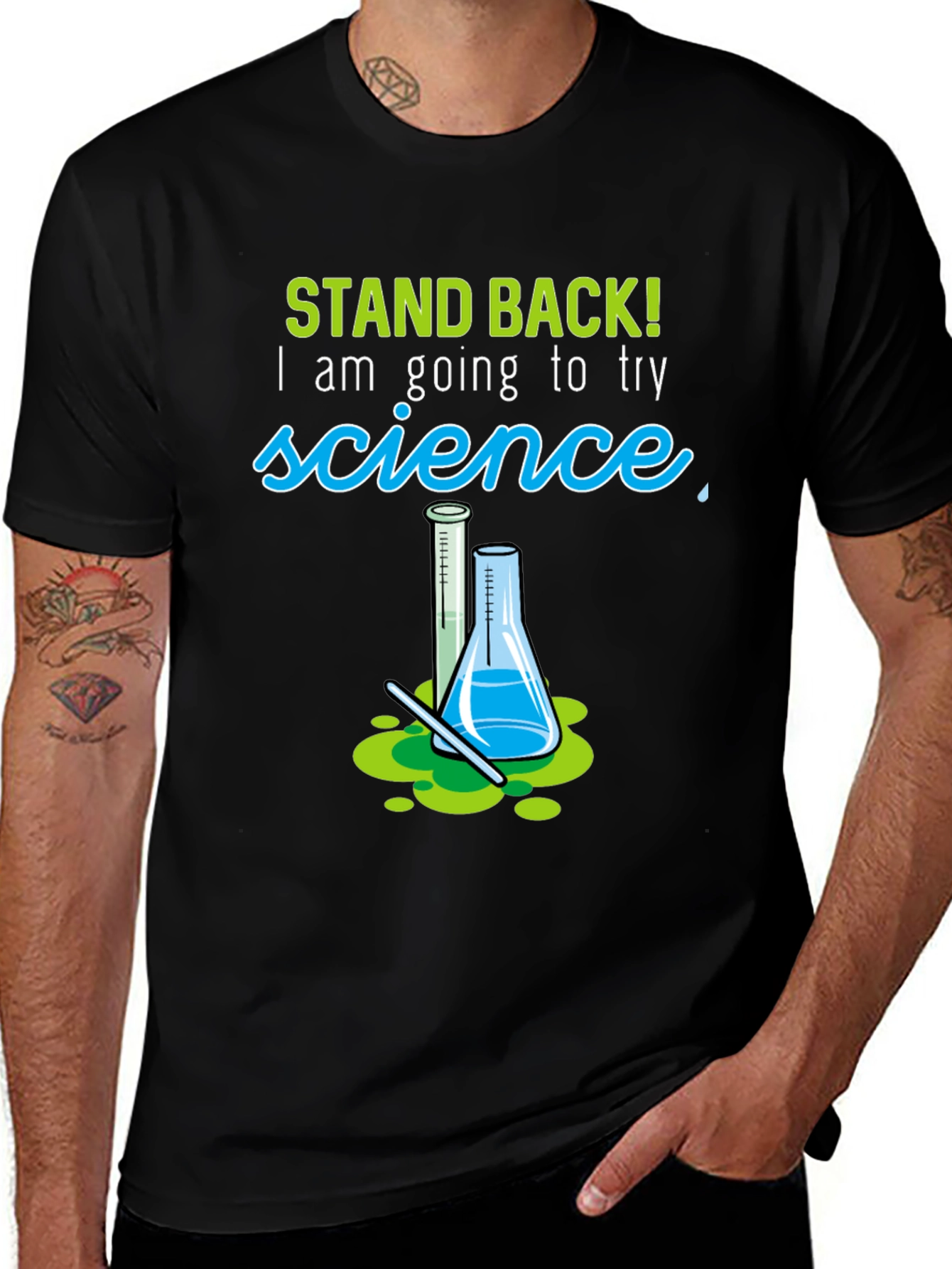 Variant 12 of Science Experiment T-Shirt - Funny STEM Tee