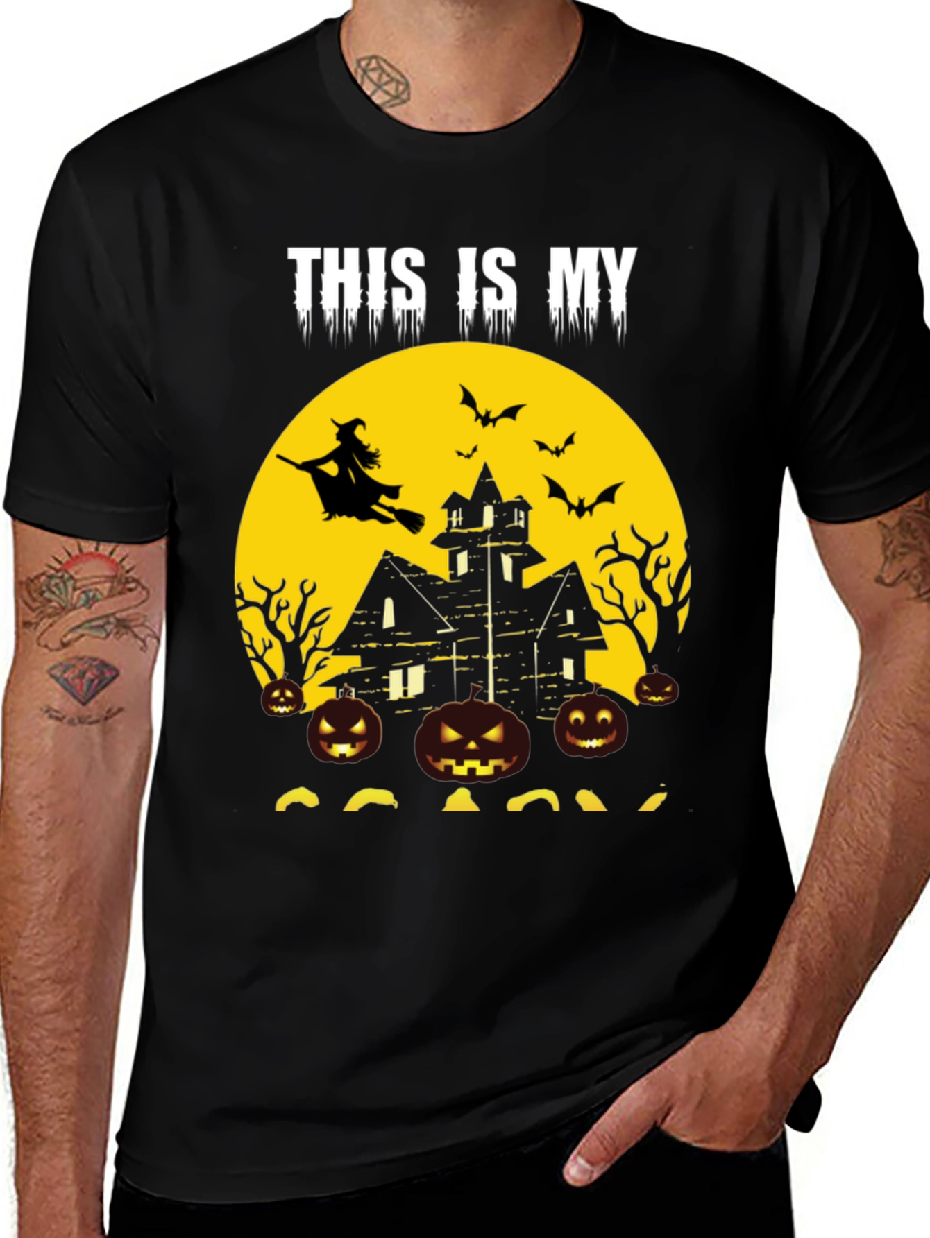 Halloween Graphic T-Shirt - This is My Costume