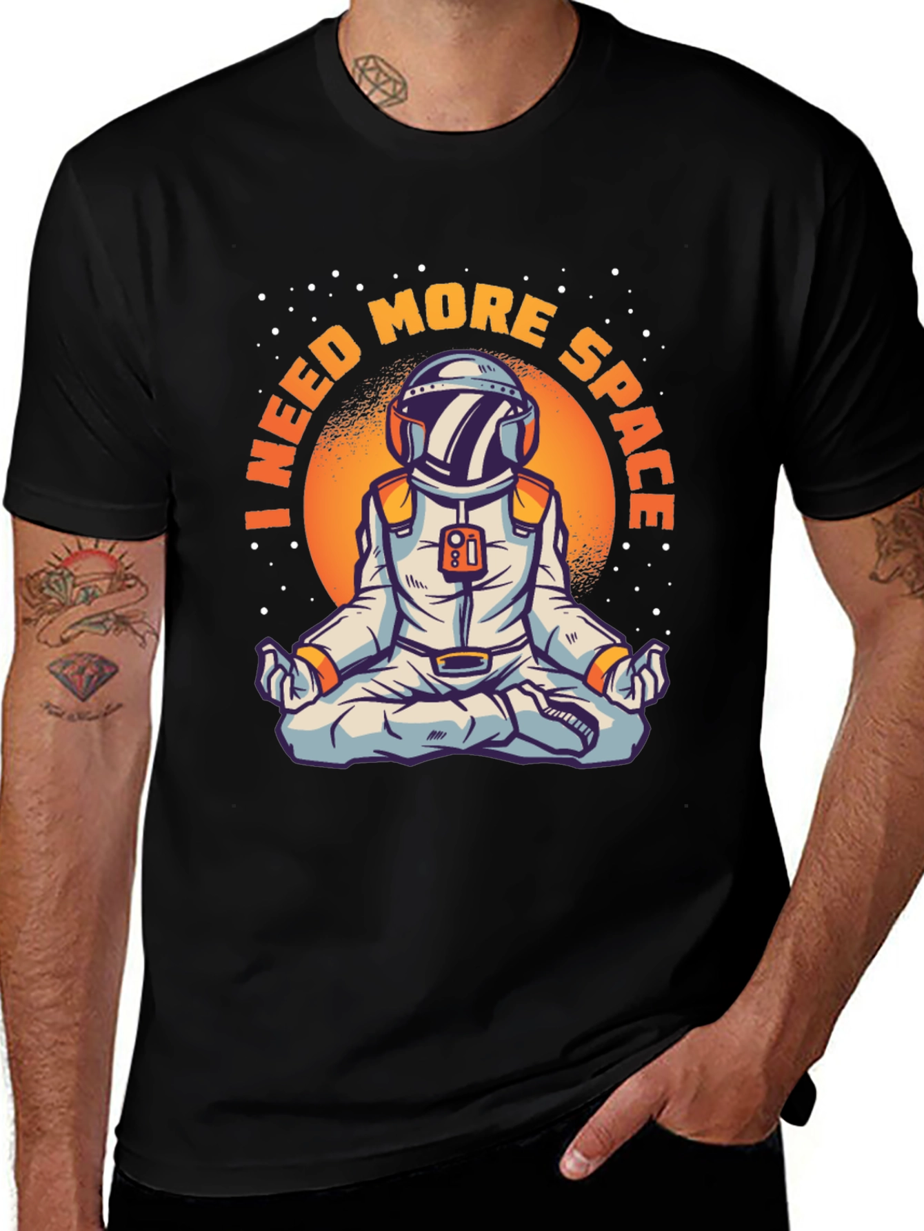 Variant 21 of I Need More Space Astronaut Graphic T-Shirt