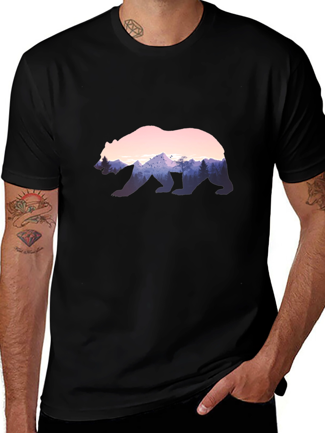 Variant 12 of Bear Mountain Graphic T-Shirt