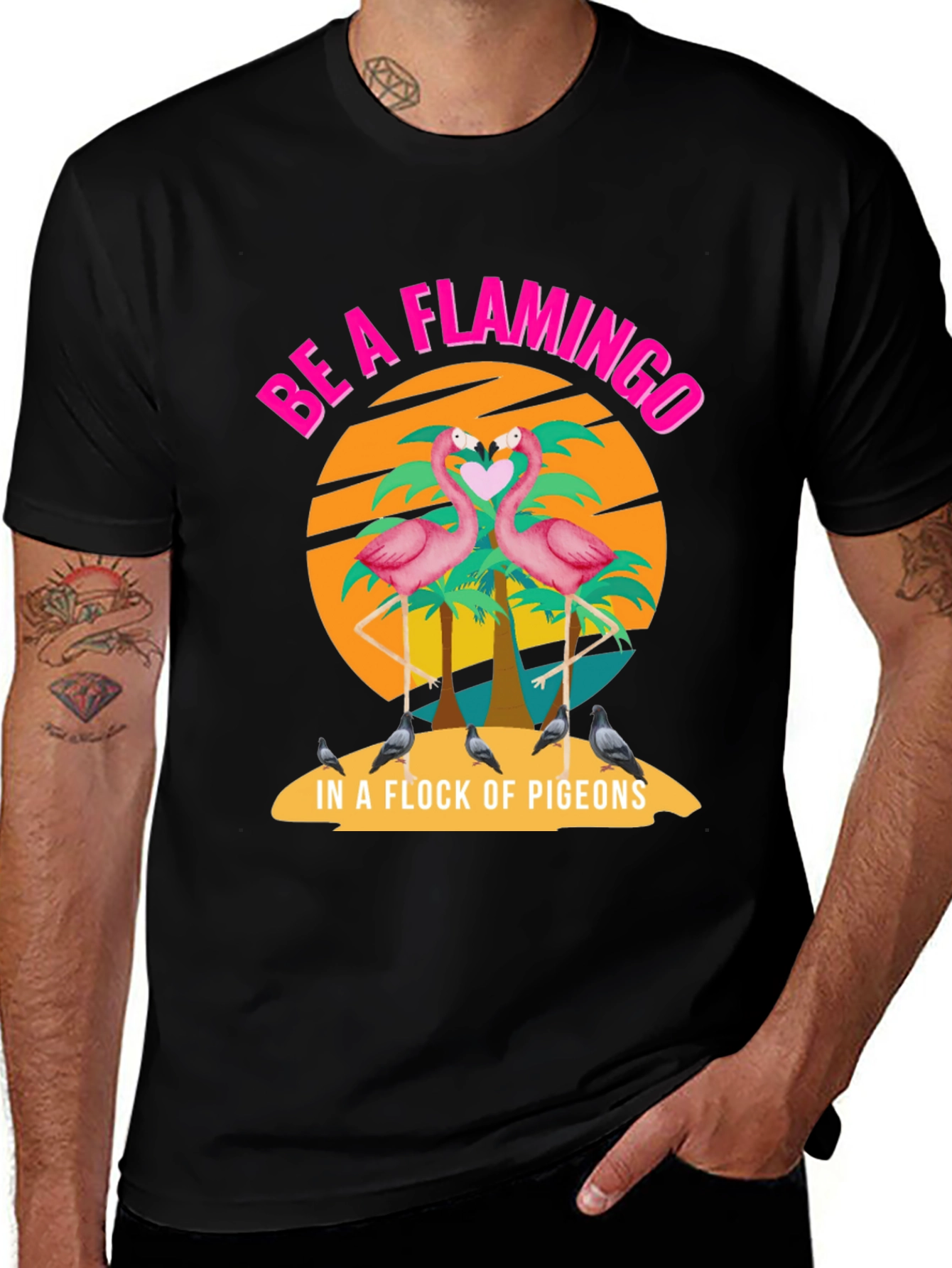 Variant 26 of Be a Flamingo T-Shirt