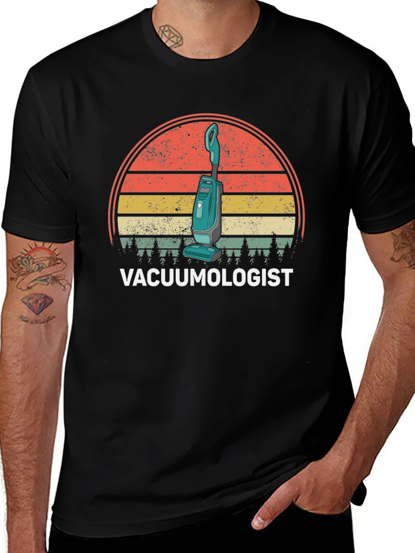 Variant 27 of Vacuumologist Graphic Tee - Novelty Cleaning Humor Shirt
