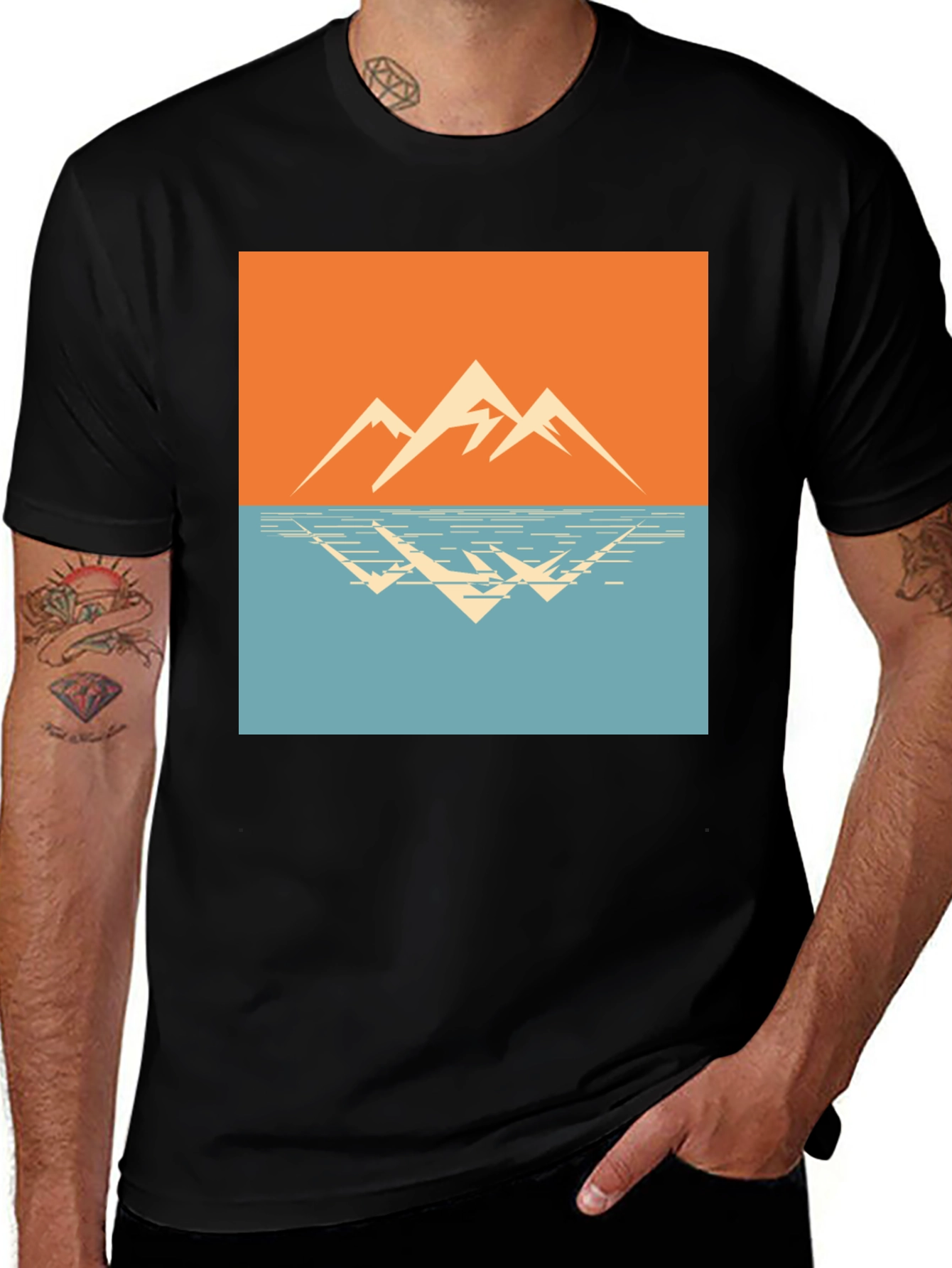 Variant 18 of Mountain Graphic Tee - Adventure Ready!