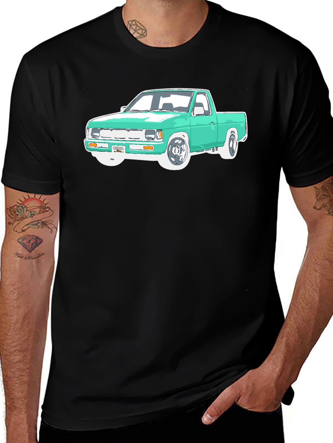 Variant 8 of Truck Graphic Tee - Cool Car T-Shirt