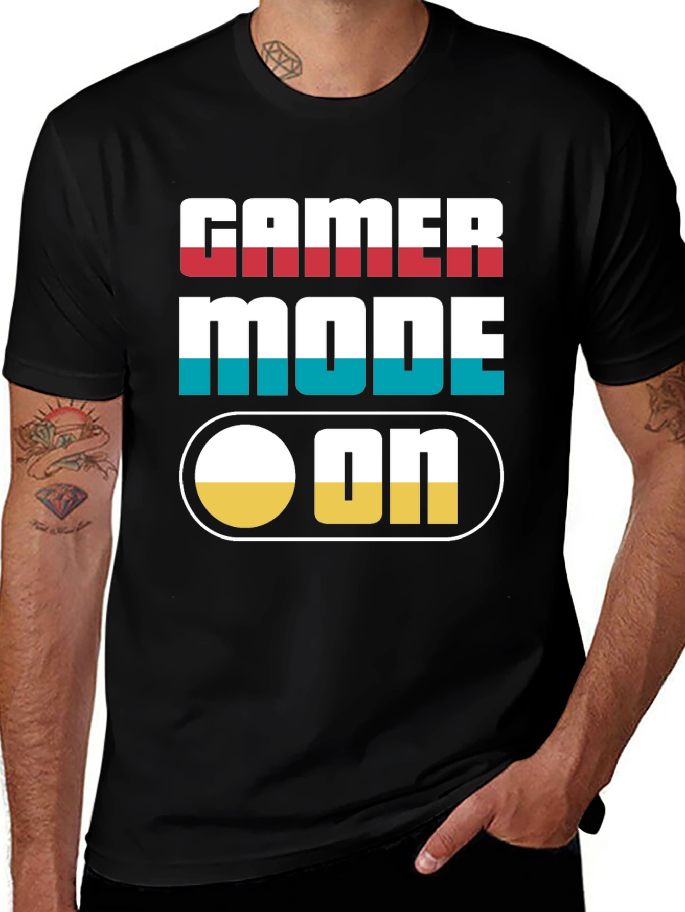 Variant 16 of Gamer Mode On T-Shirt - Cool Graphic Tee for Gaming Fans