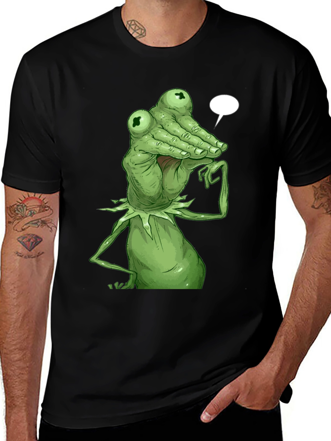 Variant 28 of Kermit Hand Meme T-Shirt