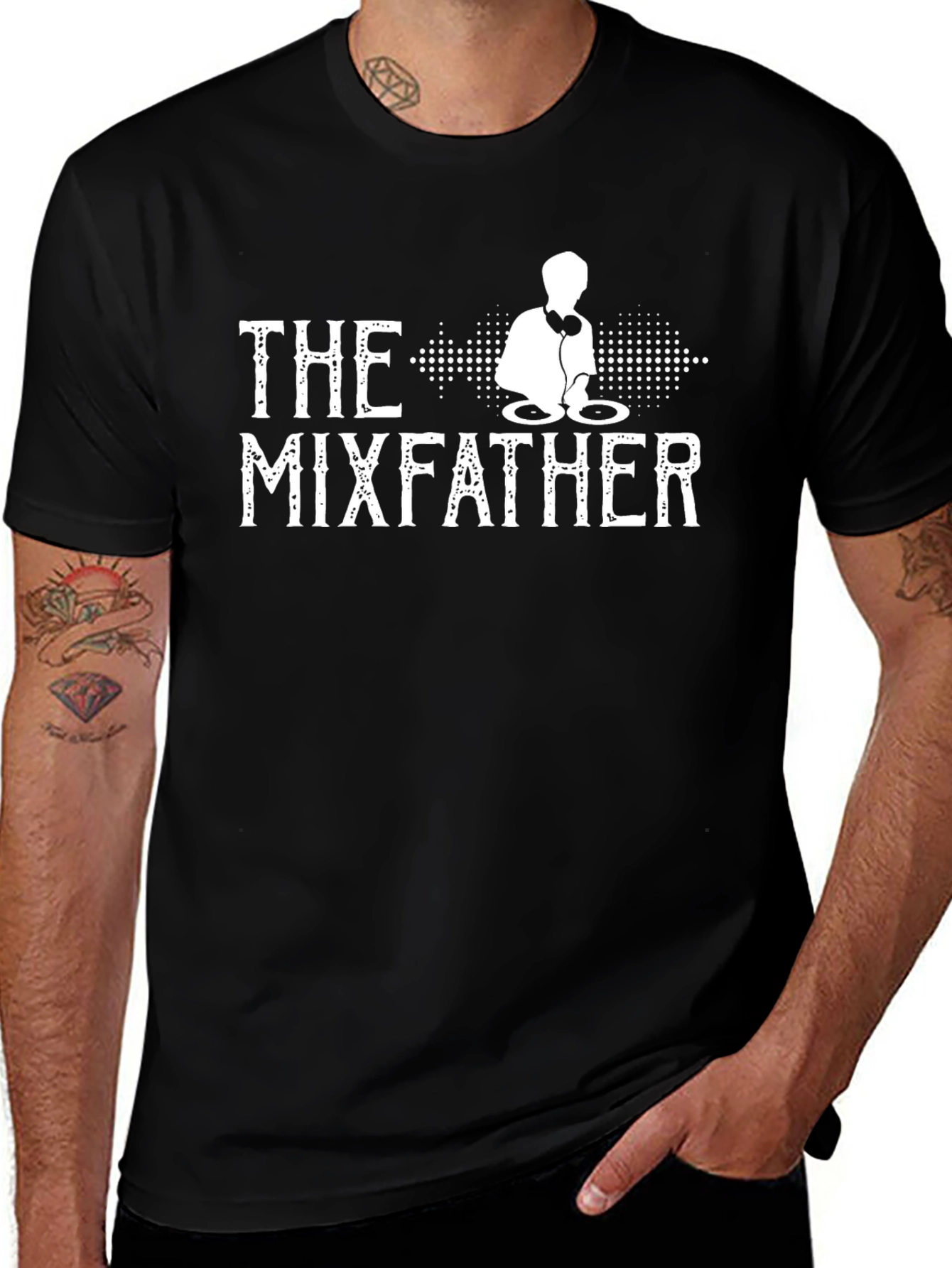 The Mixfather DJ T-Shirt - Music Lover Tee