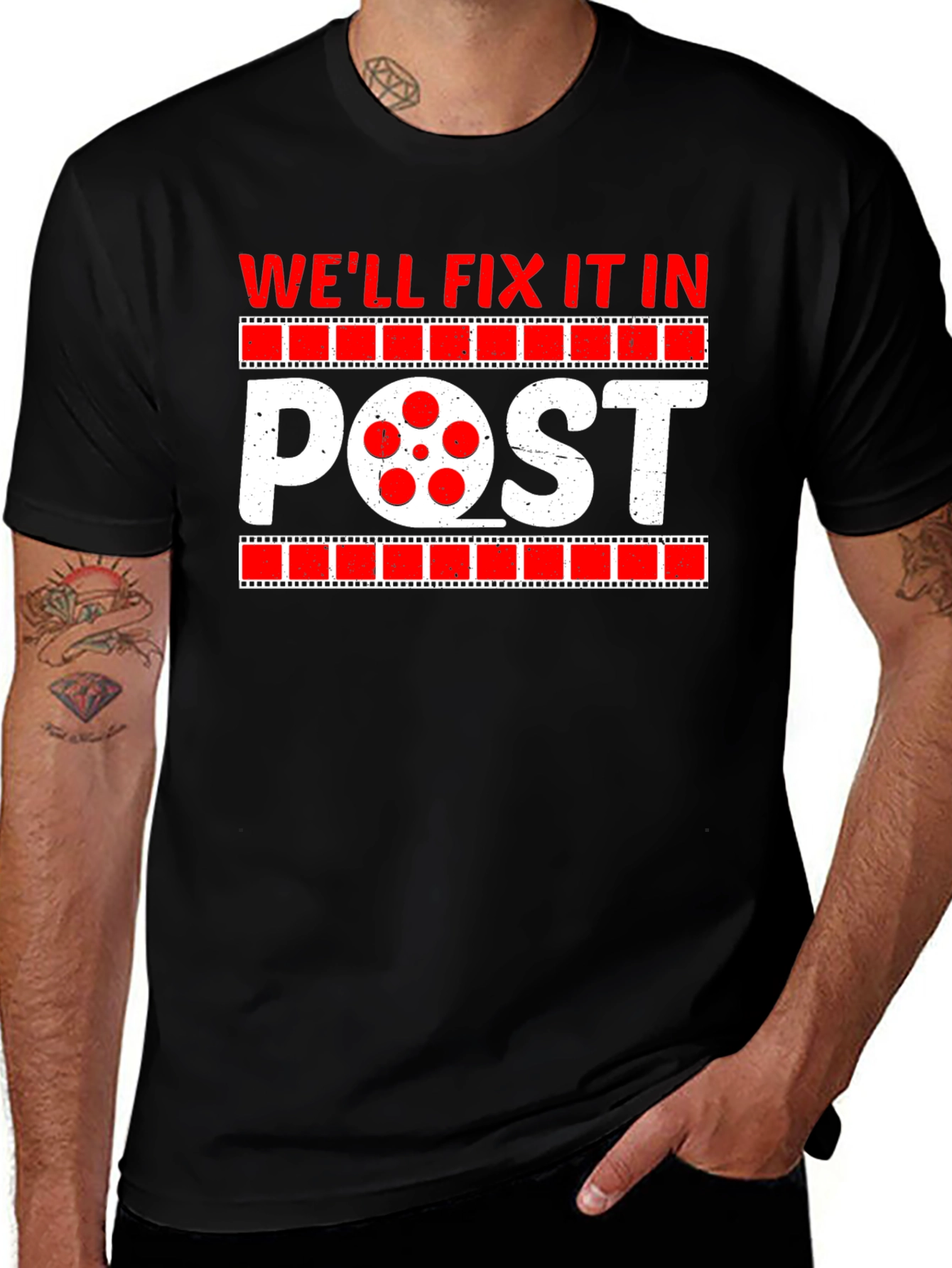 Variant 14 of We'll Fix It In Post Crew T-Shirt