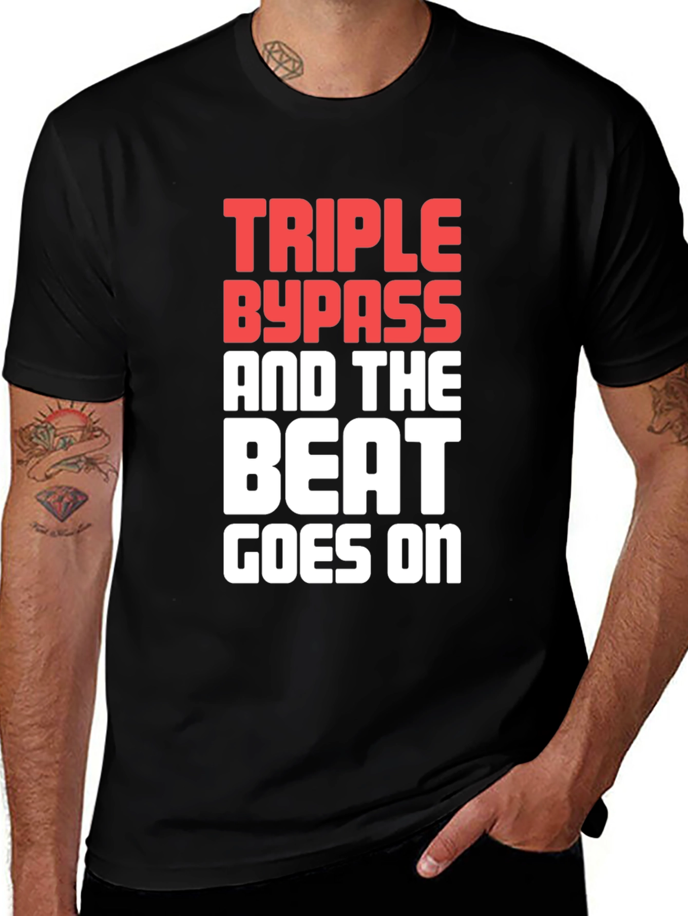 Variant 23 of Triple Bypass & The Beat Goes On Graphic Tee