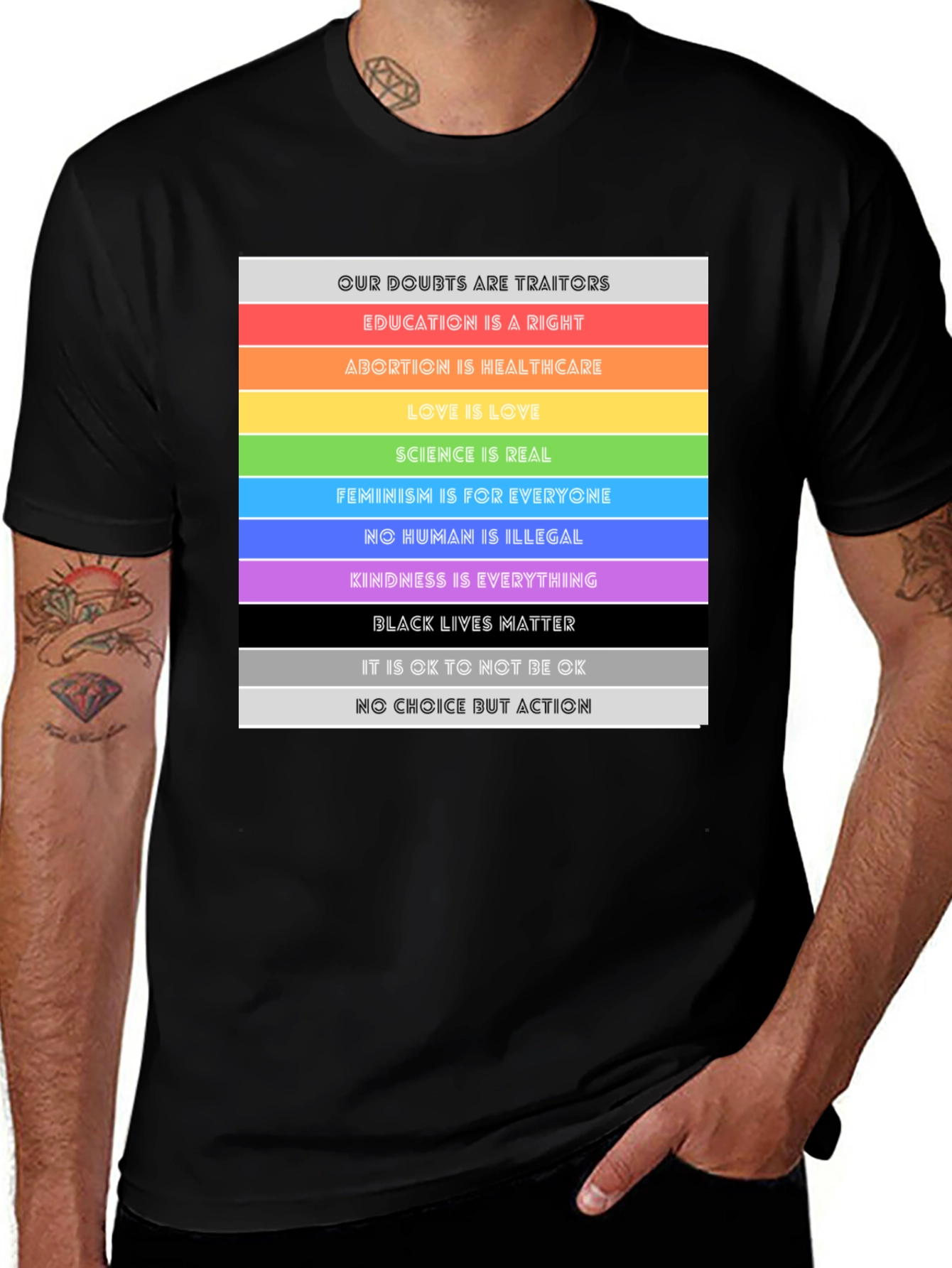 Variant 29 of Equality & Social Justice Graphic T-Shirt