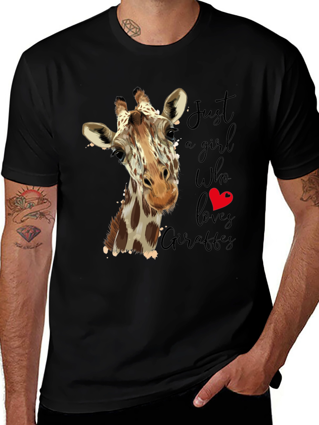 Variant 18 of Giraffe Lover T-Shirt