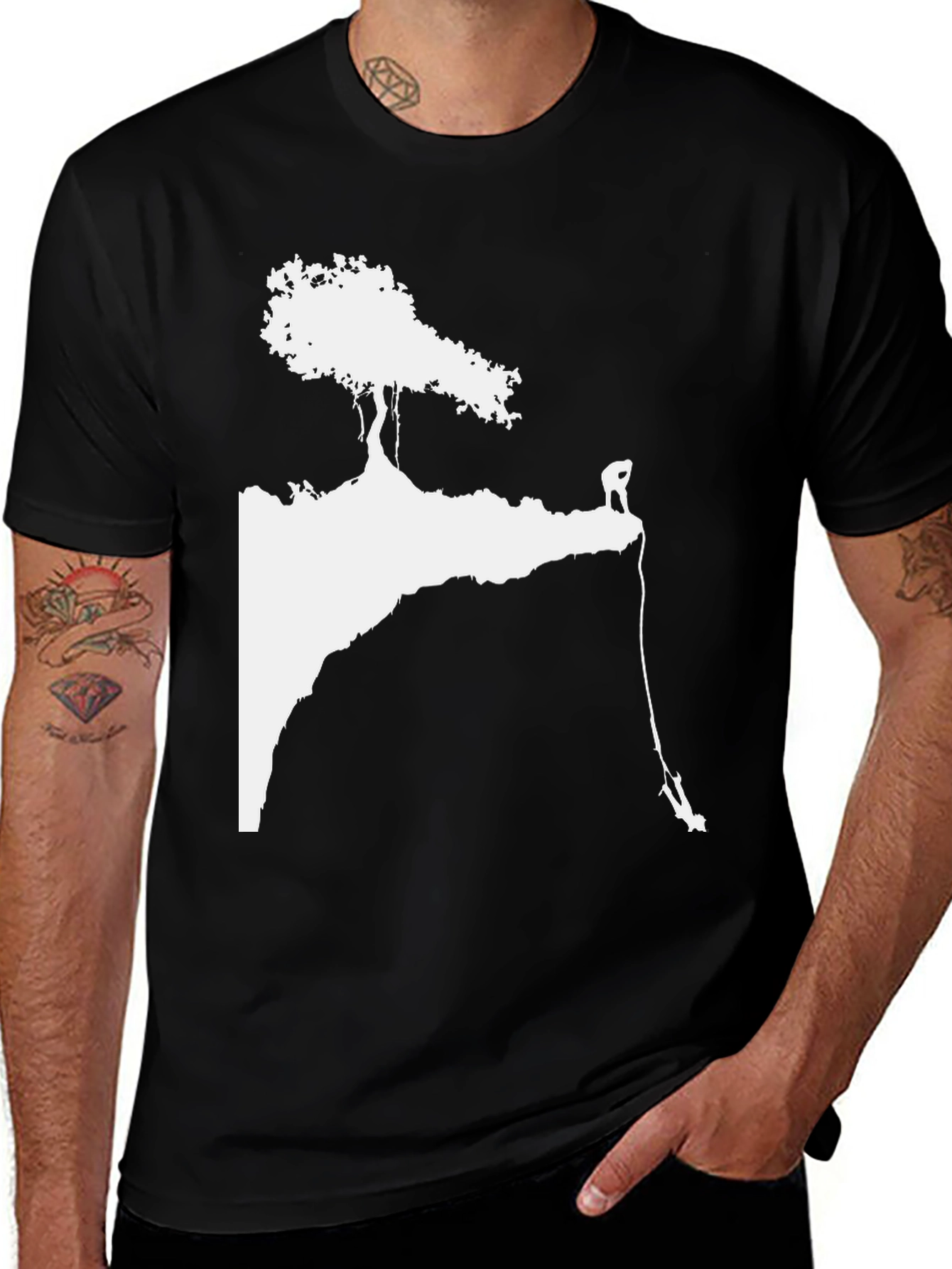 Cliff Jump T-Shirt - Adventure Graphic Tee
