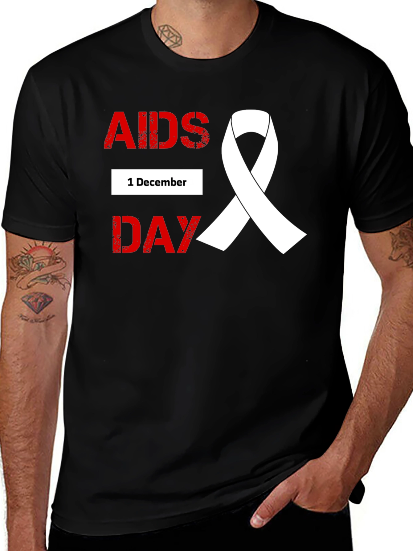 AIDS Awareness T-Shirt: 1 December