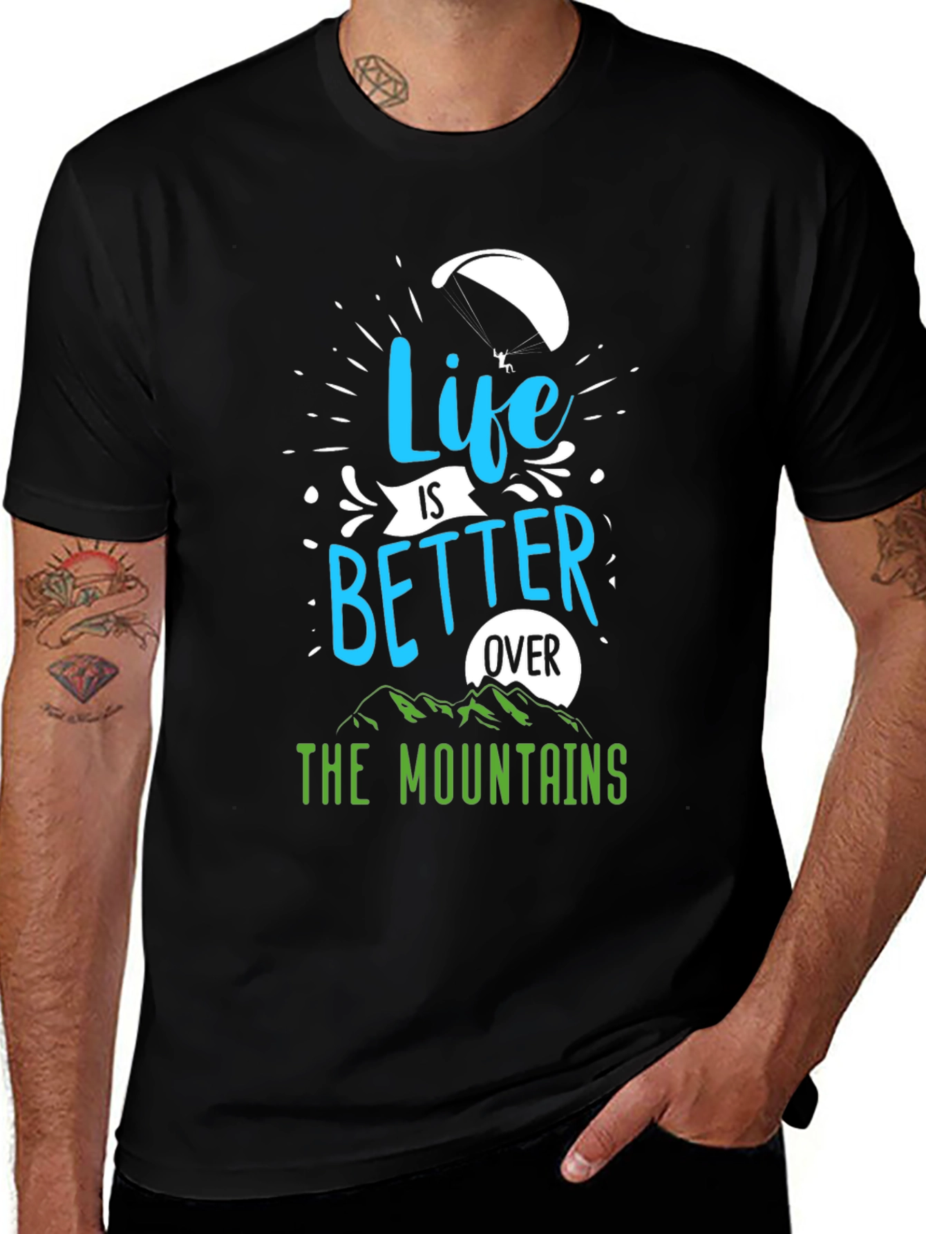 Variant 9 of Life is Better Over the Mountains T-Shirt