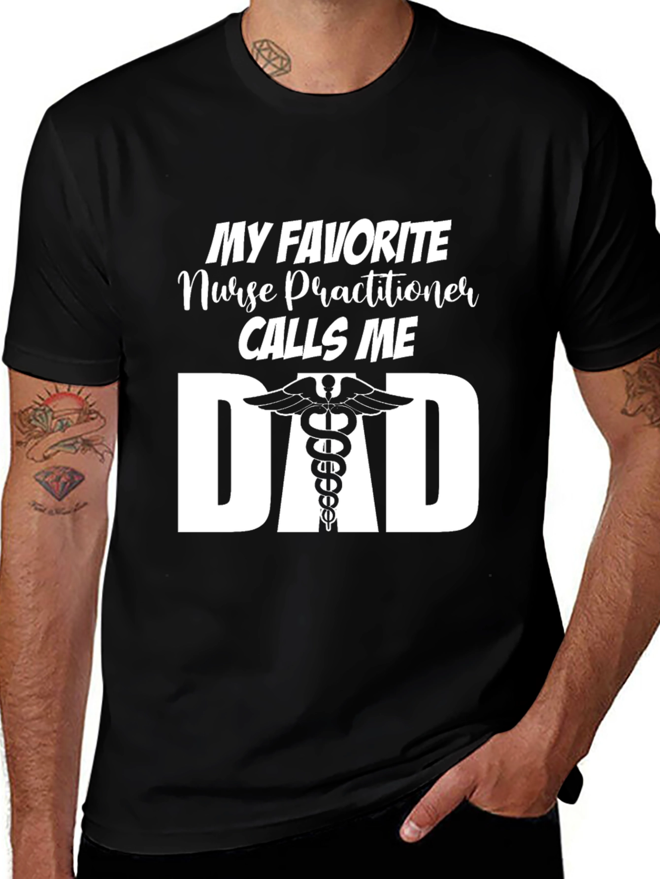 Nurse Practitioner Dad T-Shirt - Gift for Father