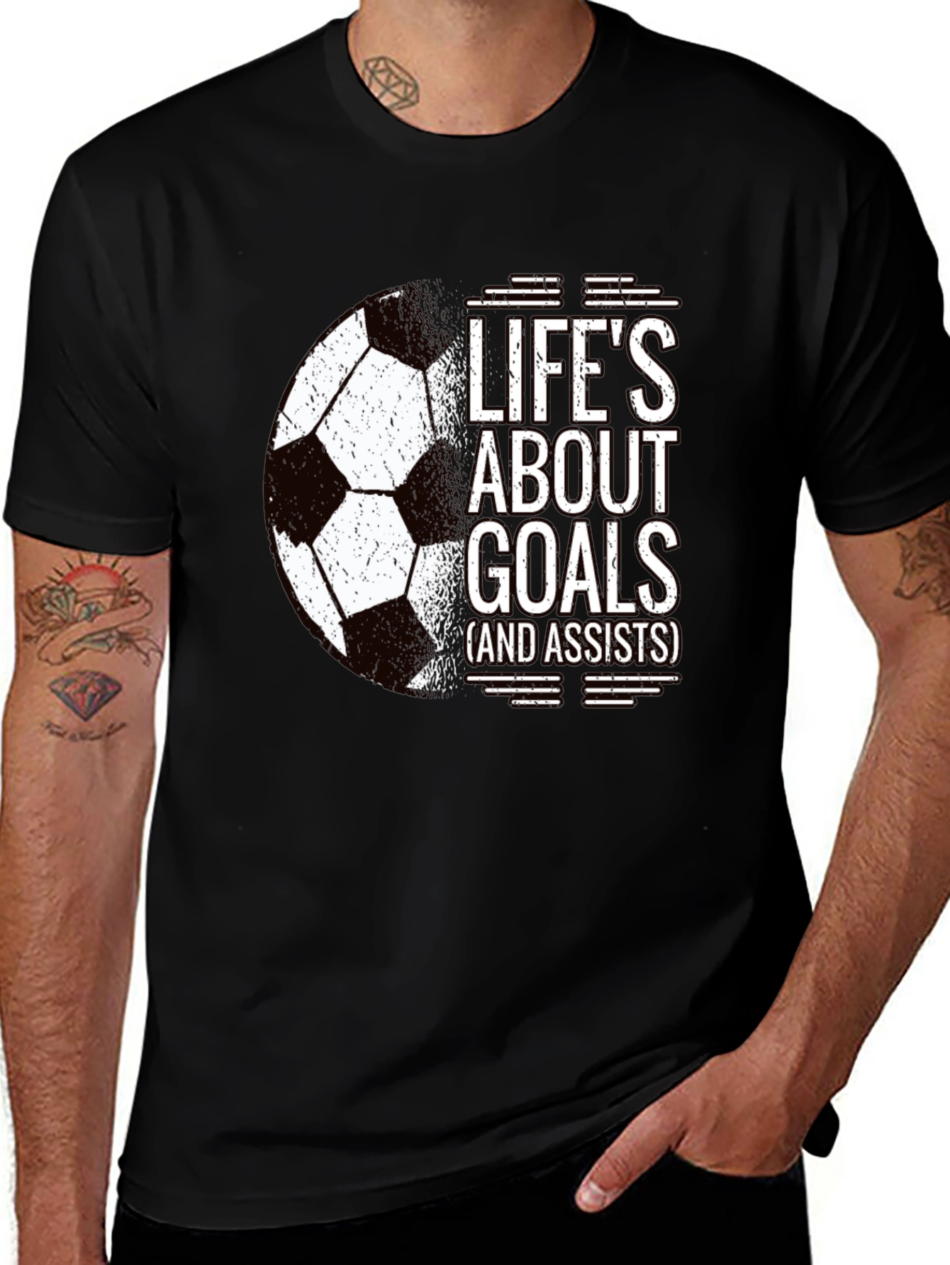 Life's About Goals Soccer T-Shirt