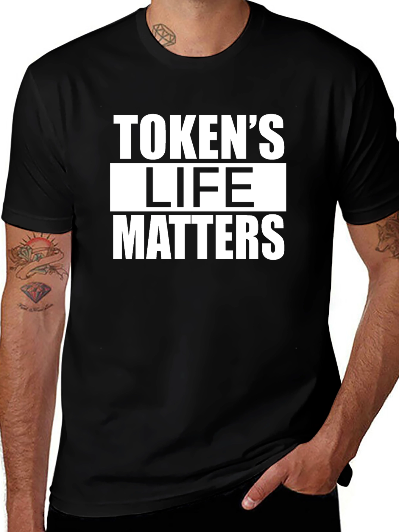 Variant 14 of Token's Life Matters Graphic Tee - Unisex