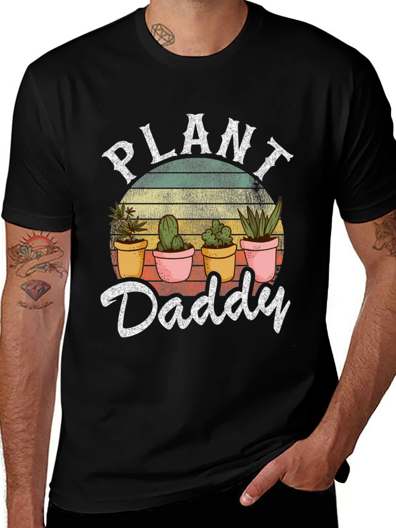 Plant Daddy T-Shirt - Succulent Lover Tee