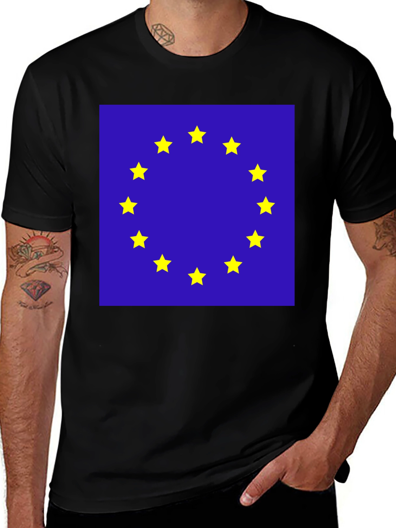 EU Flag T-Shirt: European Union Pride!