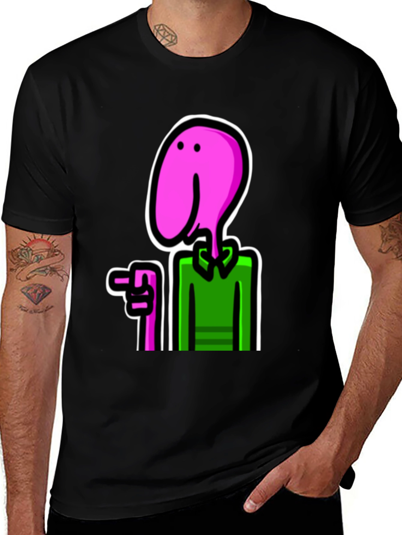 Variant 11 of Cartoon Man T-Shirt