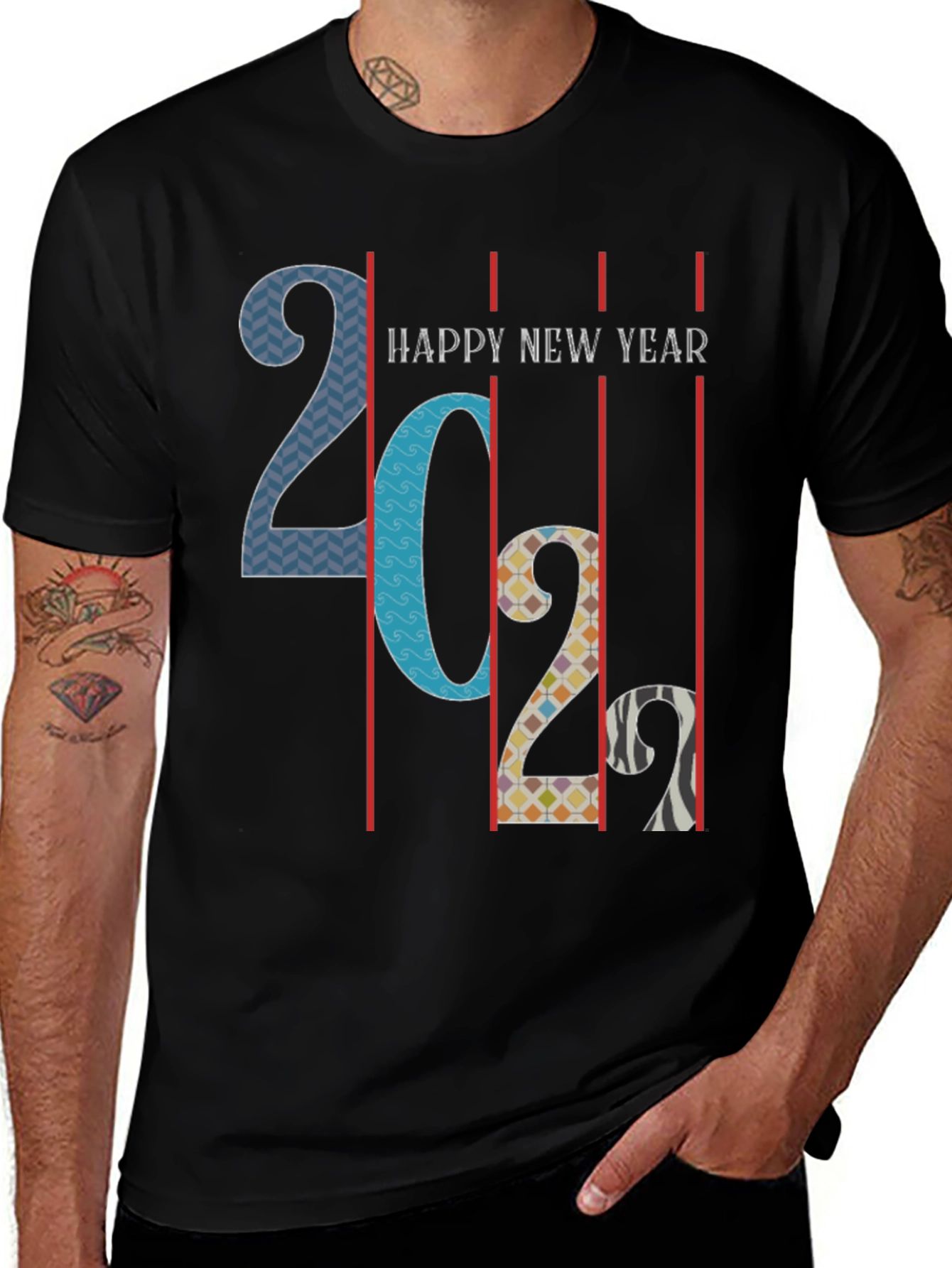 Variant 16 of Happy New Year 2022 Graphic Tee - Unisex