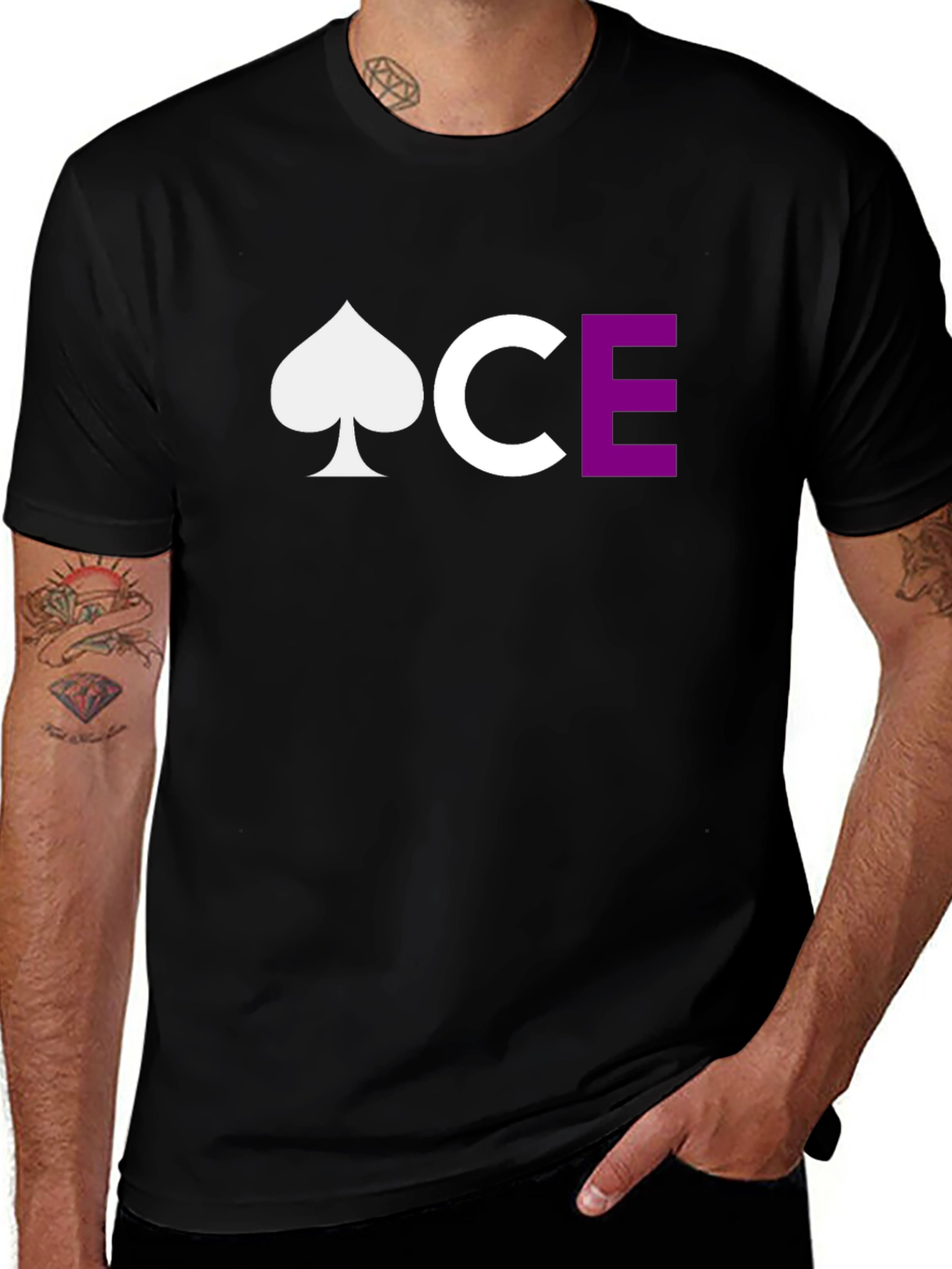 Variant 27 of Ace Spade Crew Neck T-Shirt