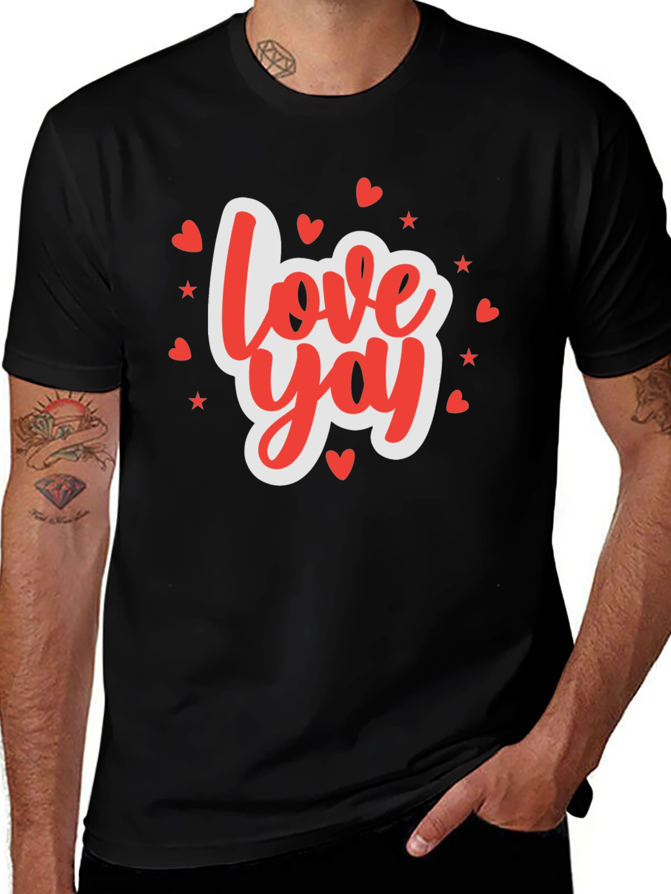 Variant 11 of Love Yay Valentine's Day Graphic T-Shirt