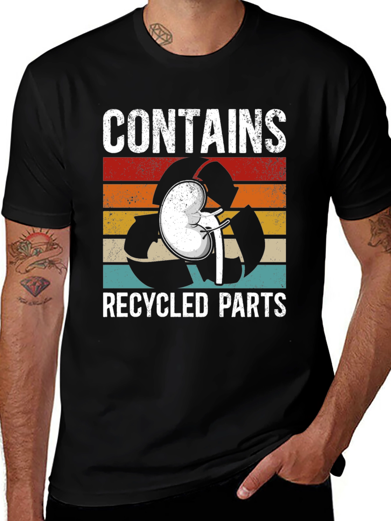 Variant 3 of Contains Recycled Parts T-Shirt