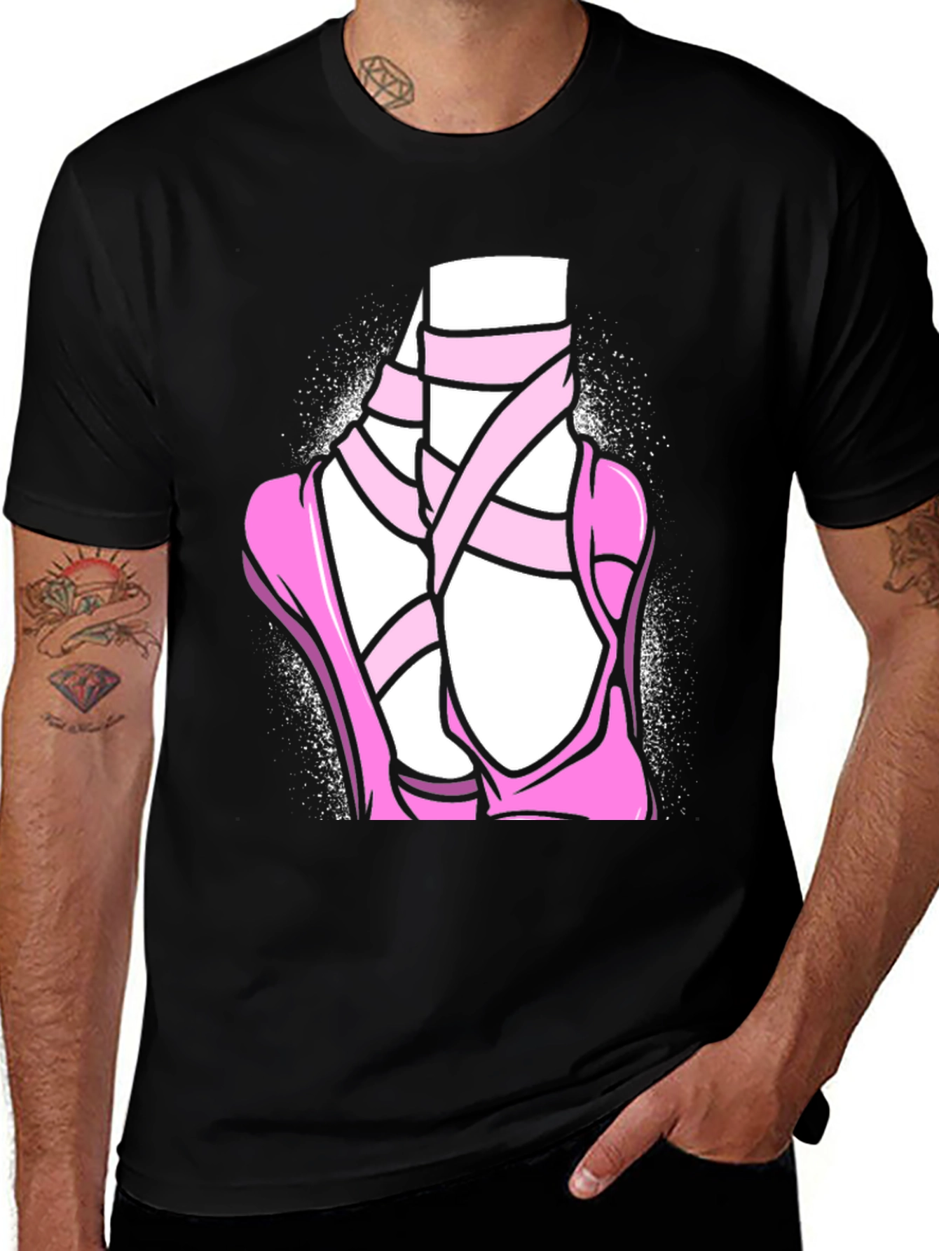 Variant 8 of Ballerina Shoe Graphic T-Shirt