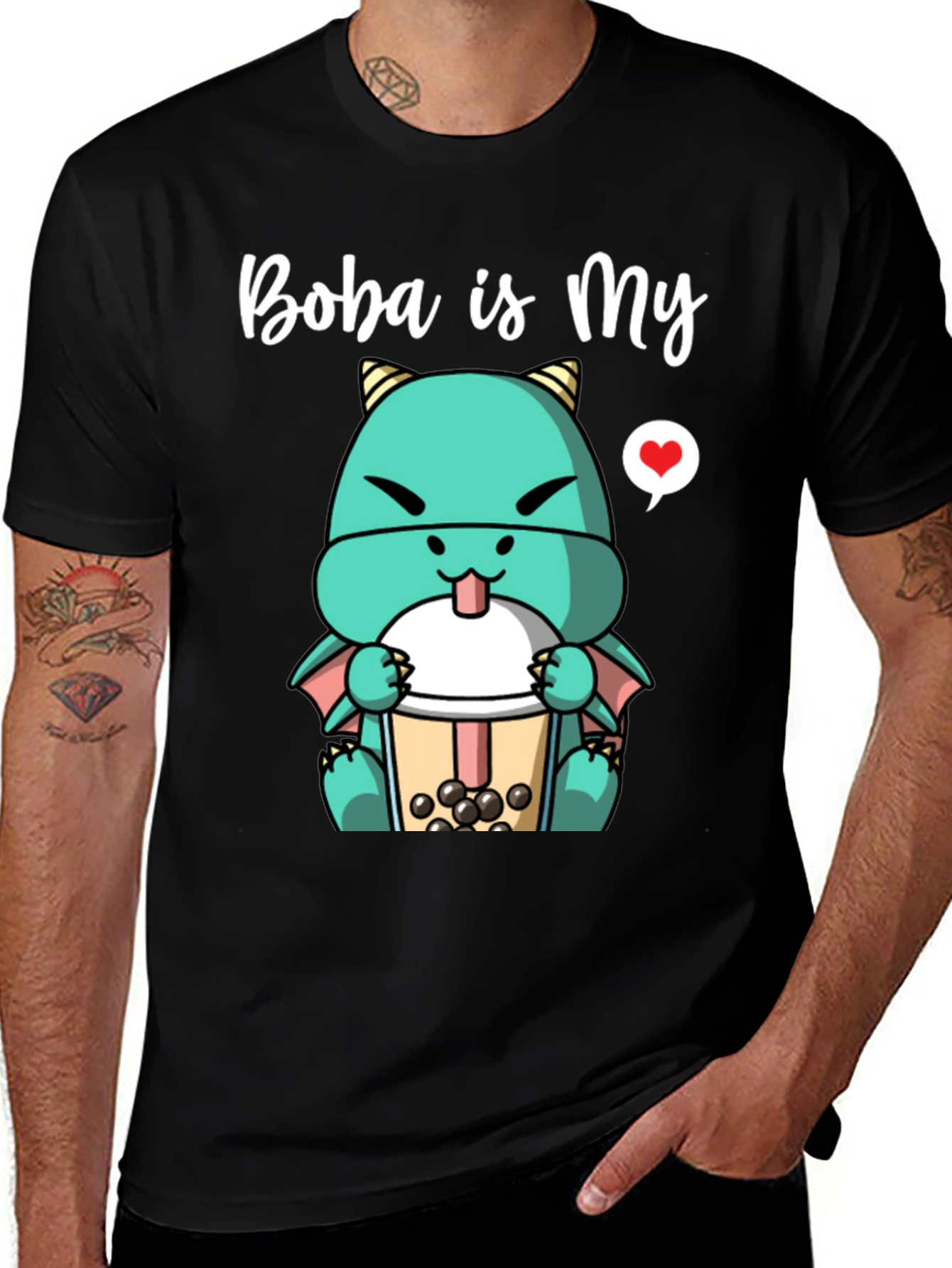 Variant 20 of Boba is My Love Shirt