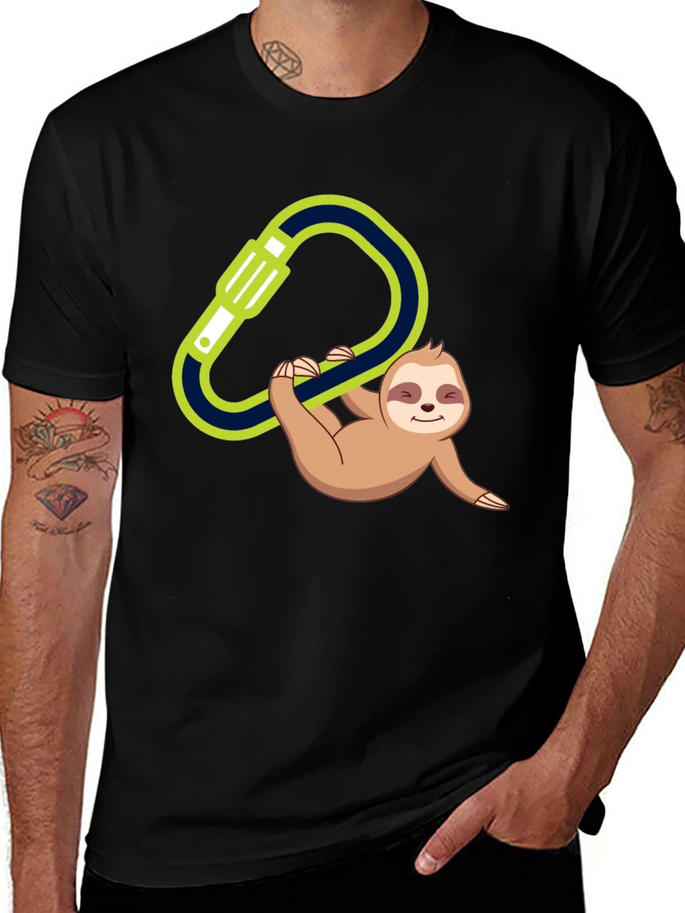 Variant 23 of Climbing Sloth T-Shirt