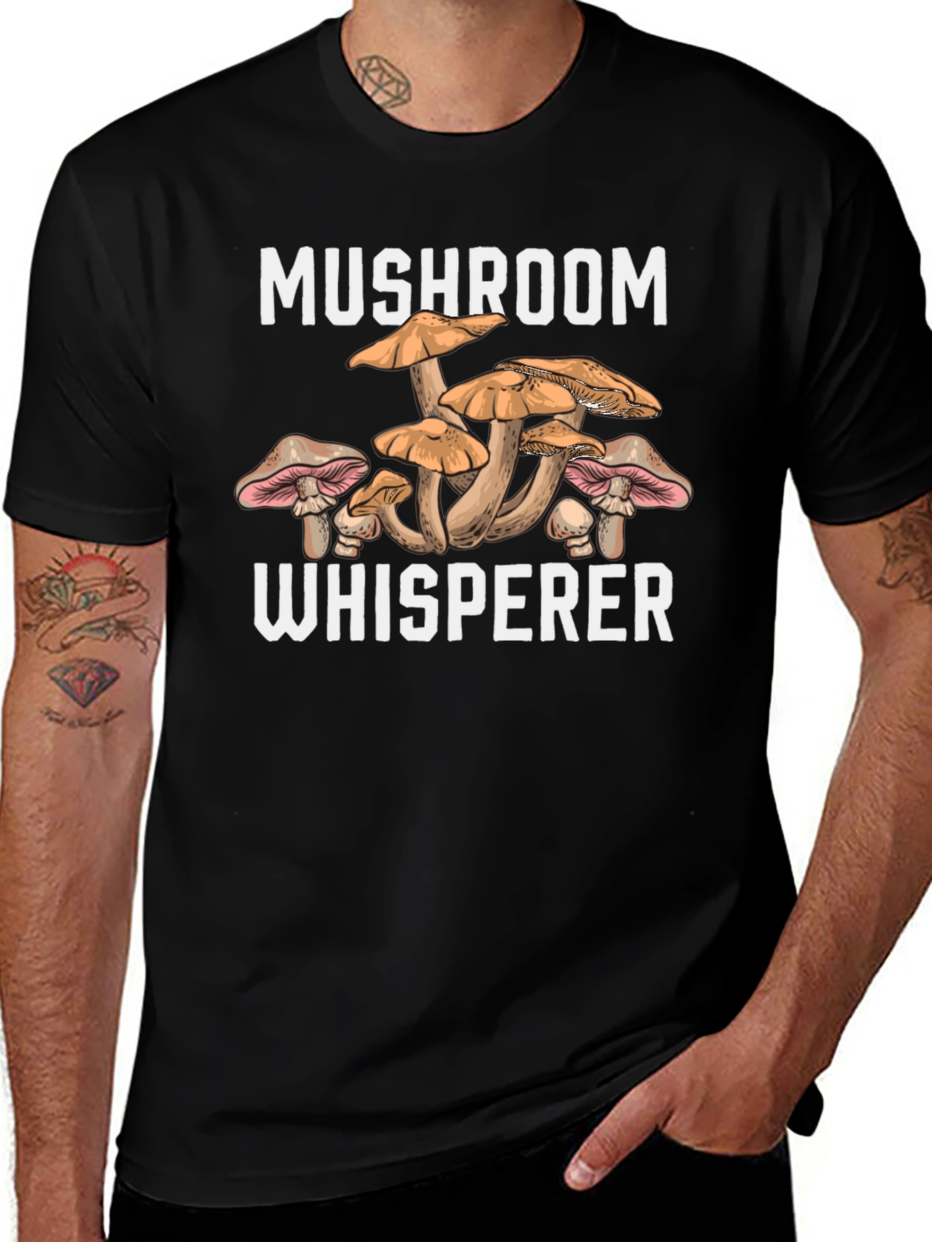 Mushroom Whisperer Graphic Tee
