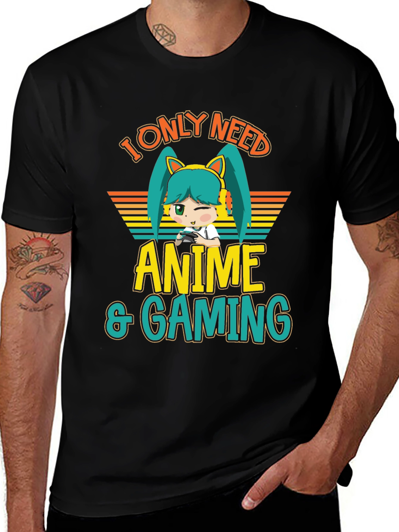 Variant 14 of Anime & Gaming Tee - I Only Need T-Shirt