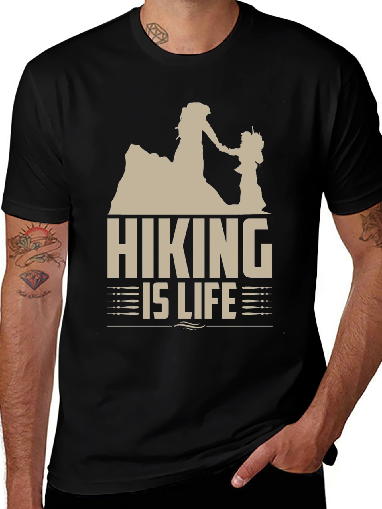 Variant 21 of Hiking is Life T-Shirt