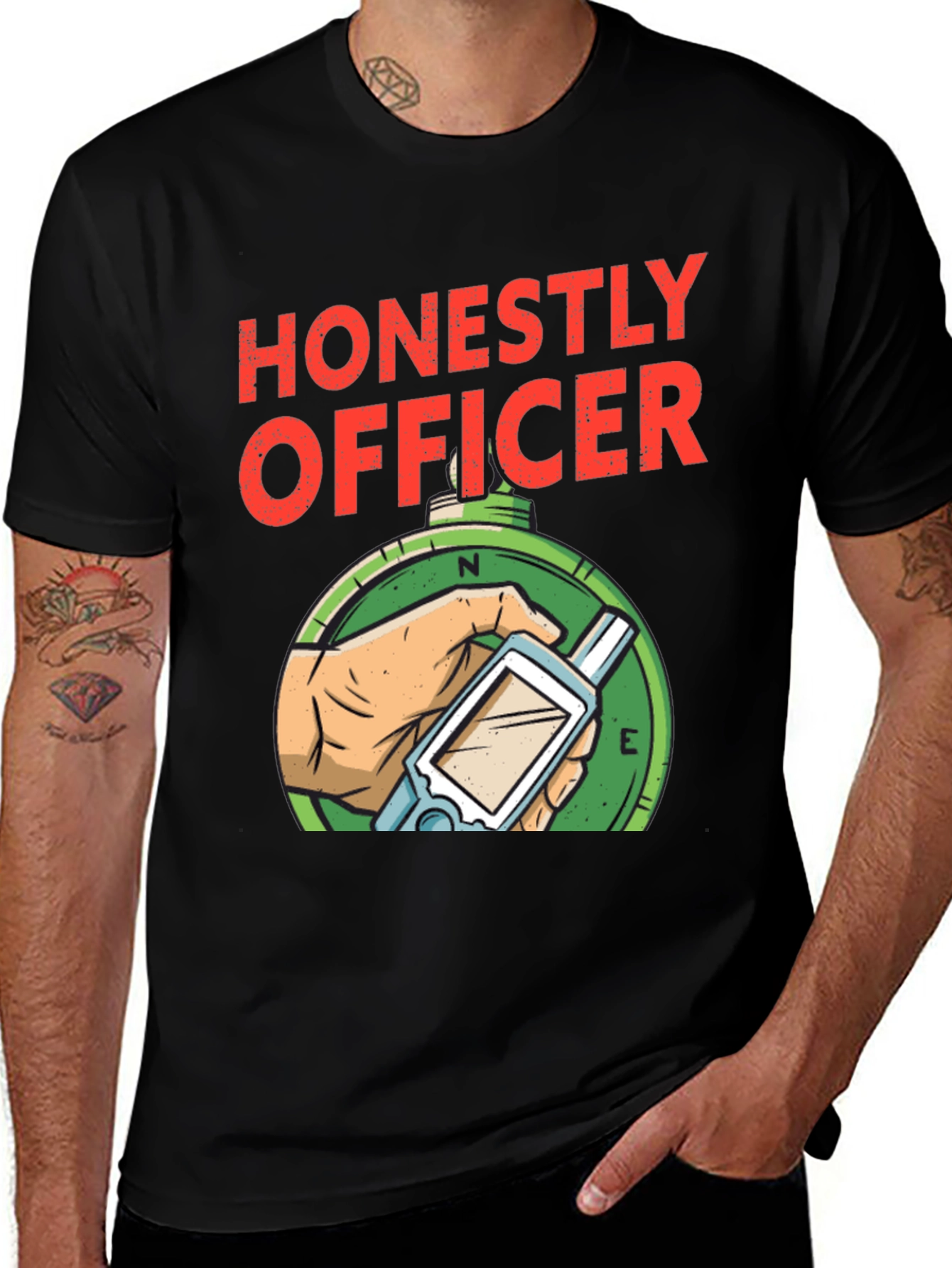 Honestly Officer Diabetes T-Shirt