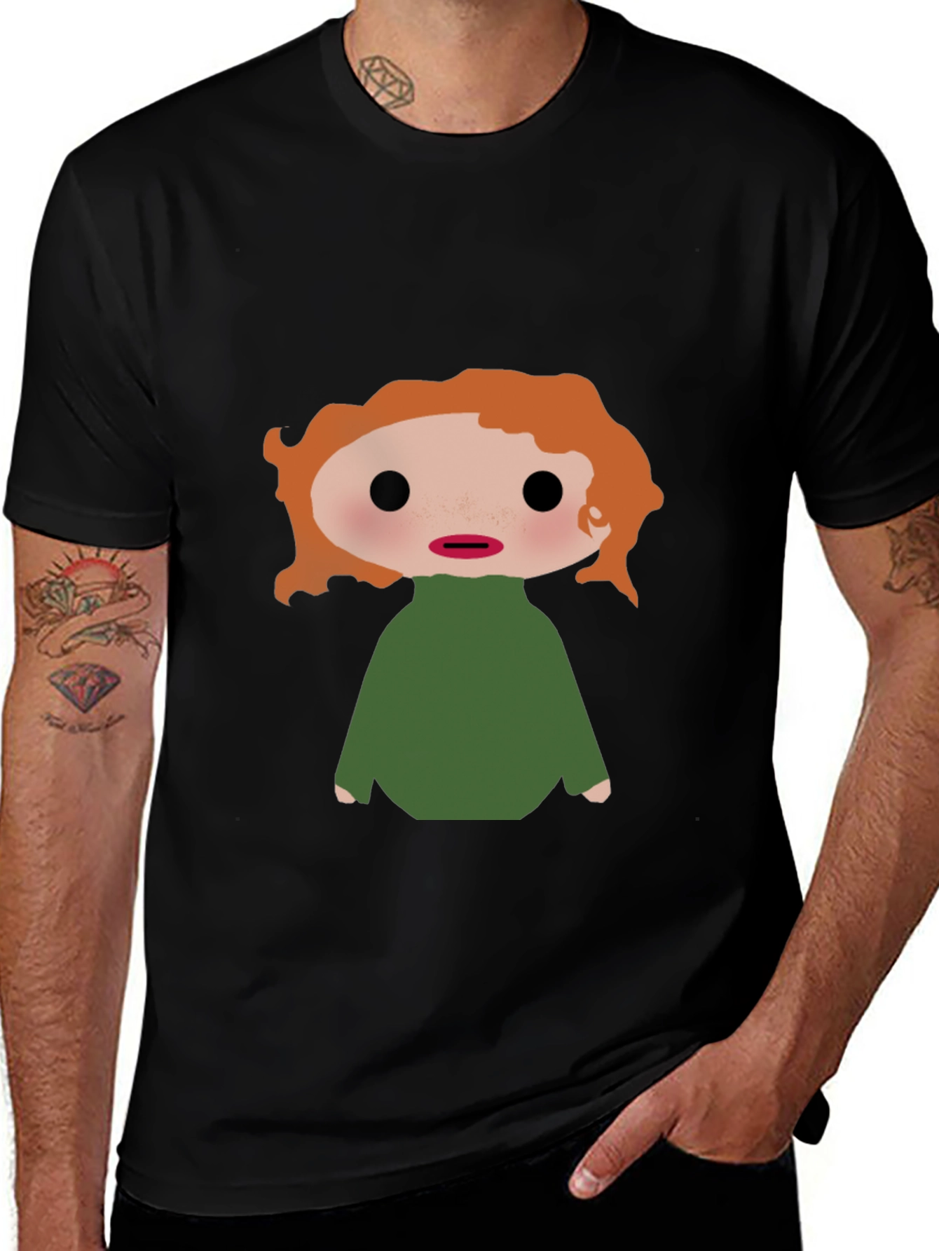 Variant 17 of Whimsical Cartoon Character Tee