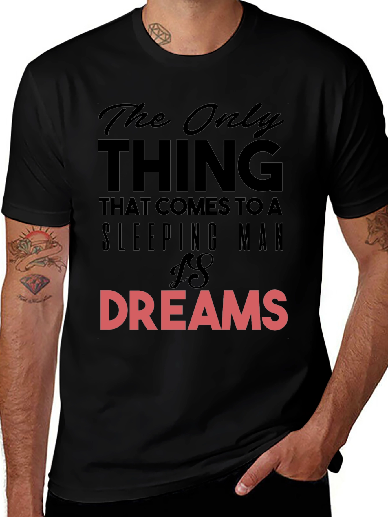 Variant 16 of Sleeping Man Dreams Graphic T-Shirt