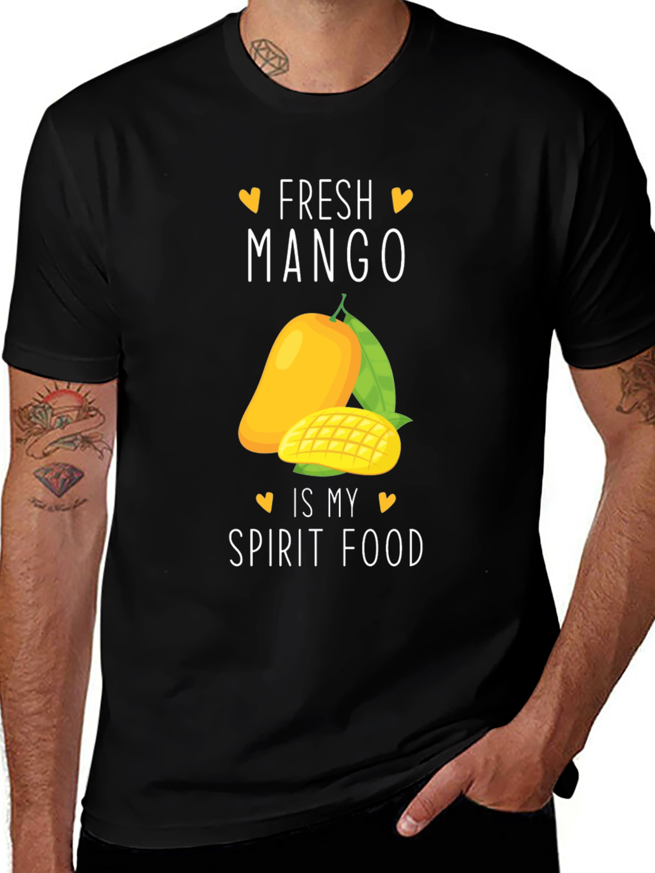 Fresh Mango Spirit Food Graphic Tee