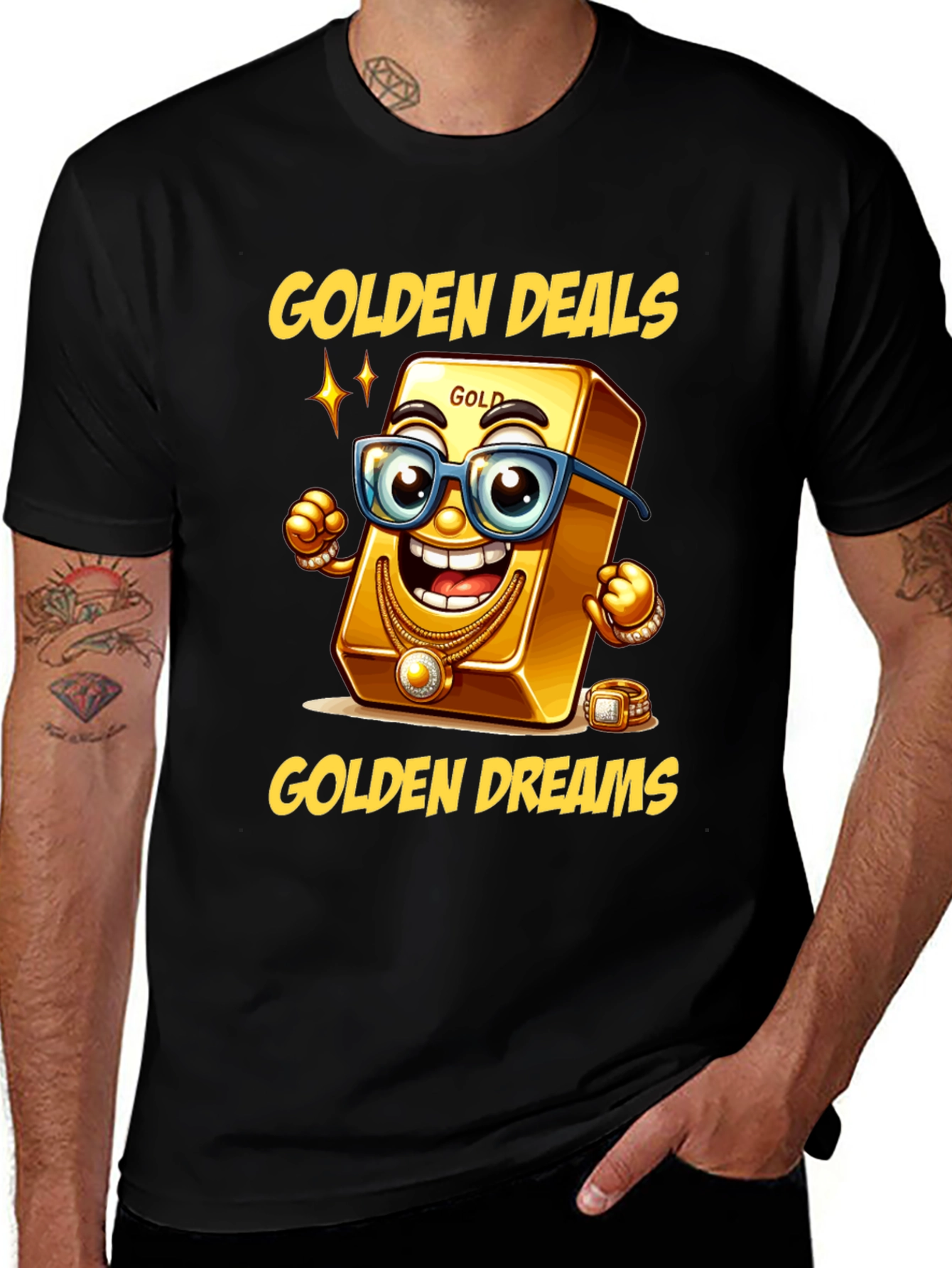 Variant 21 of Golden Deals T-Shirt