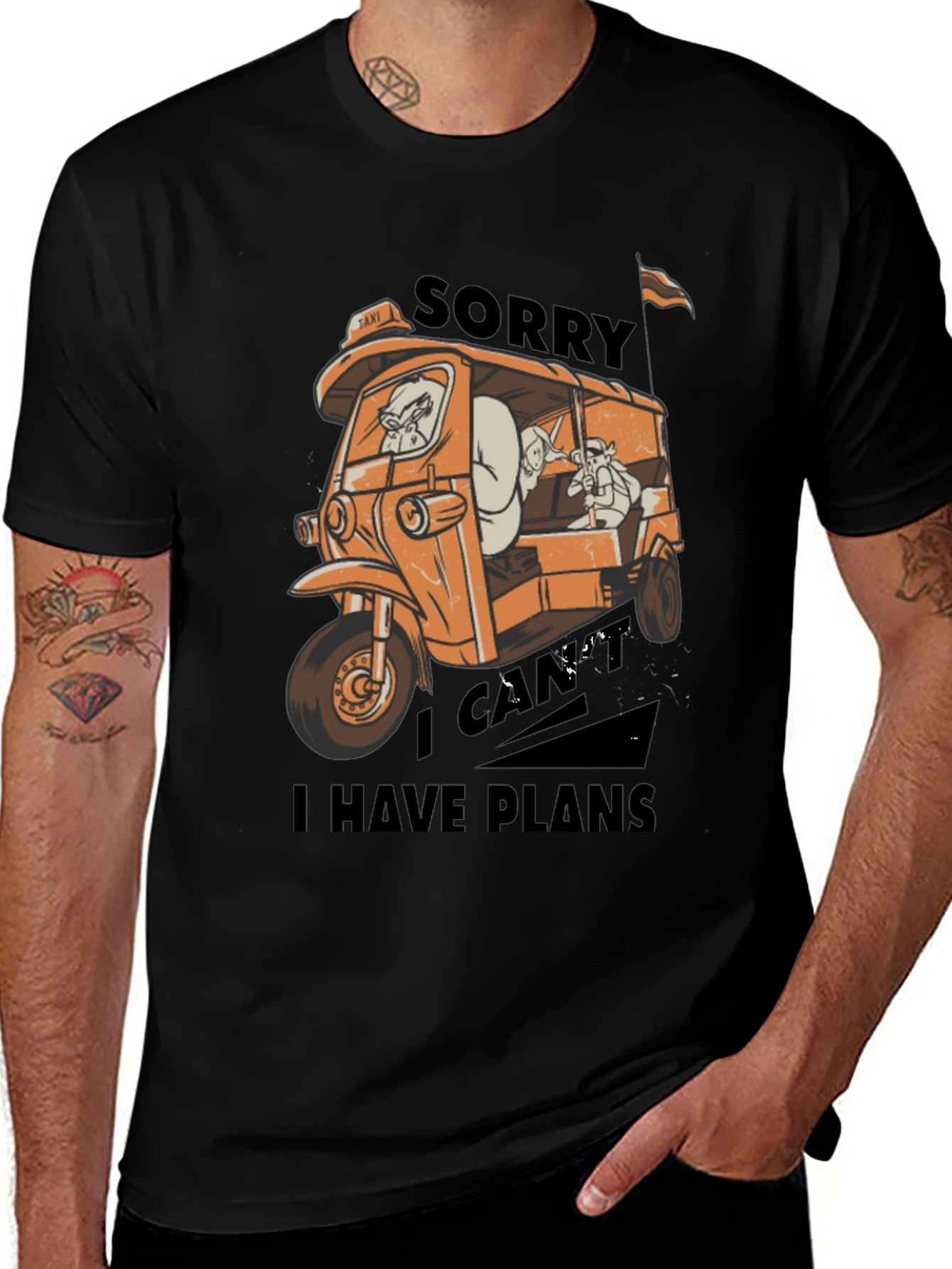 Variant 15 of Sorry I Have Plans T-Shirt
